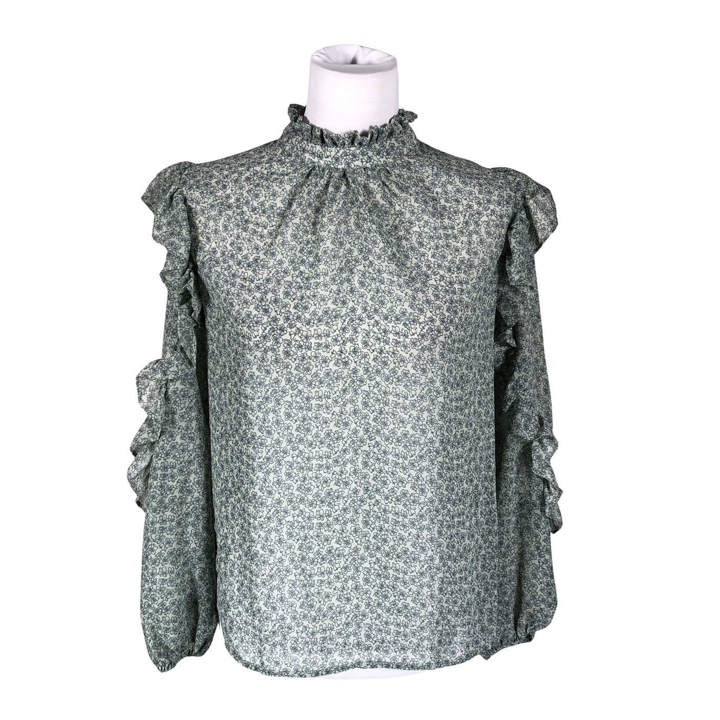 Unisex Now - Blouse, size 40 - Green (1)