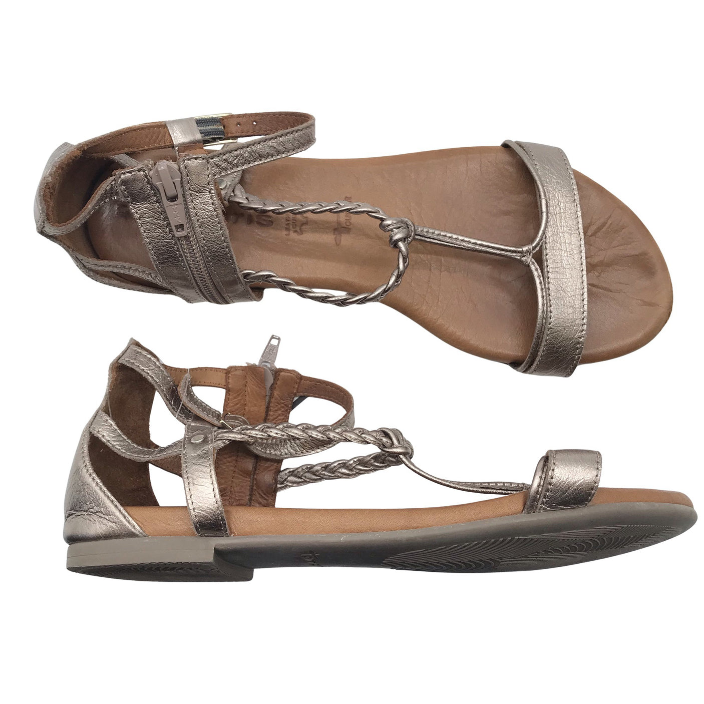 Unisex Tamaris - Sandals, size 41 - Gold (2)