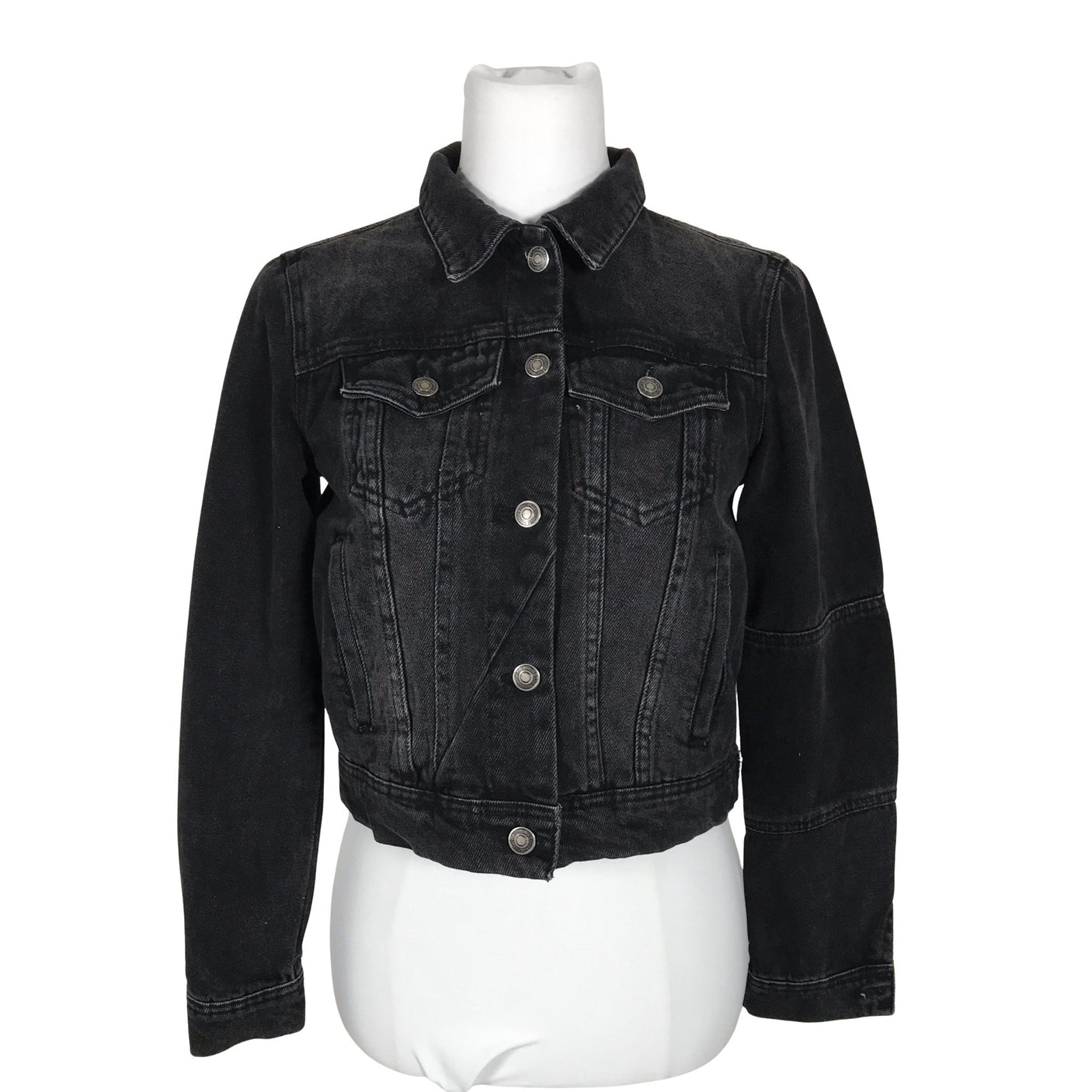 Unisex Free People - Denim jacket, size 34 - Black (1)