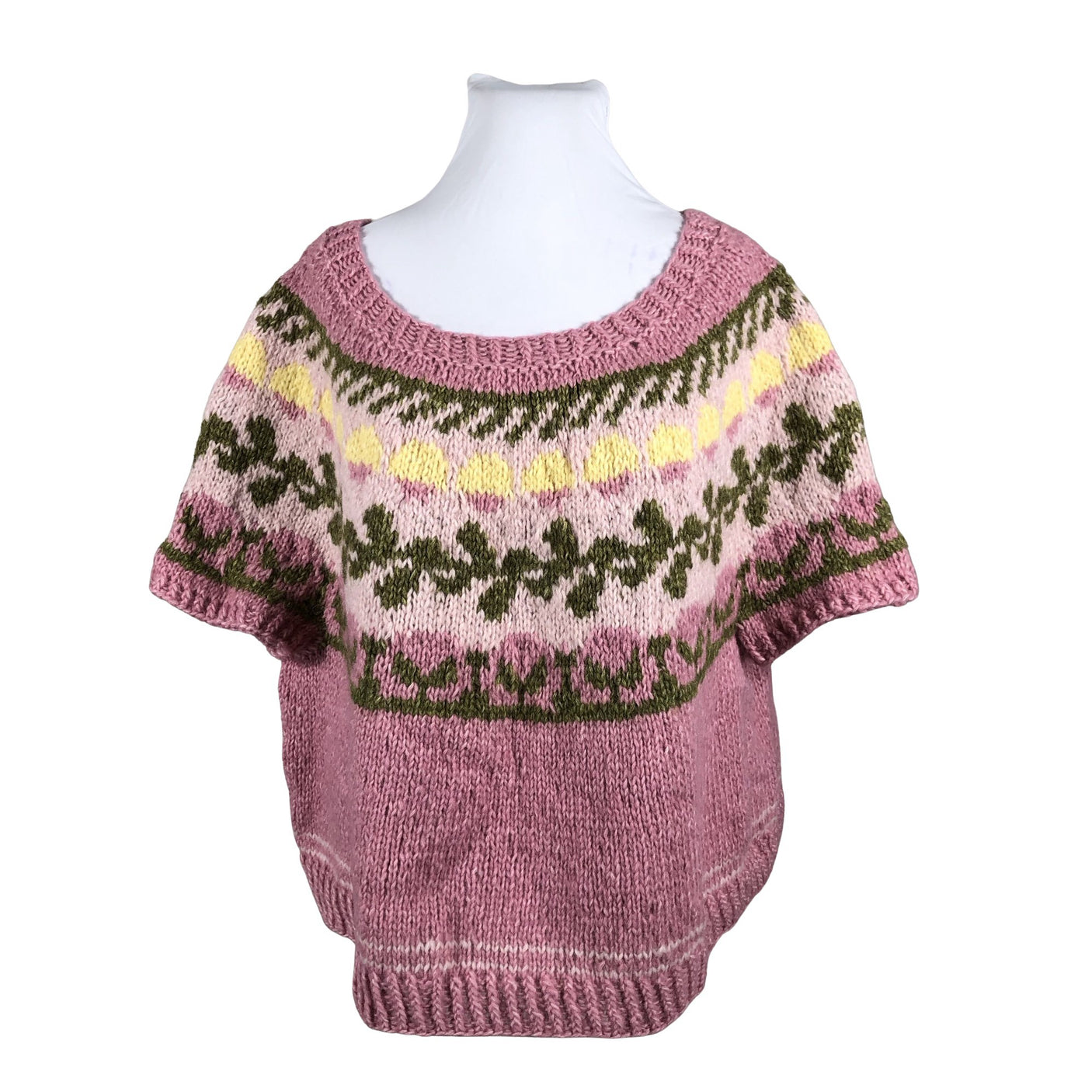 Unisex Handmade - Sweater, size 48 - Light pink (1)
