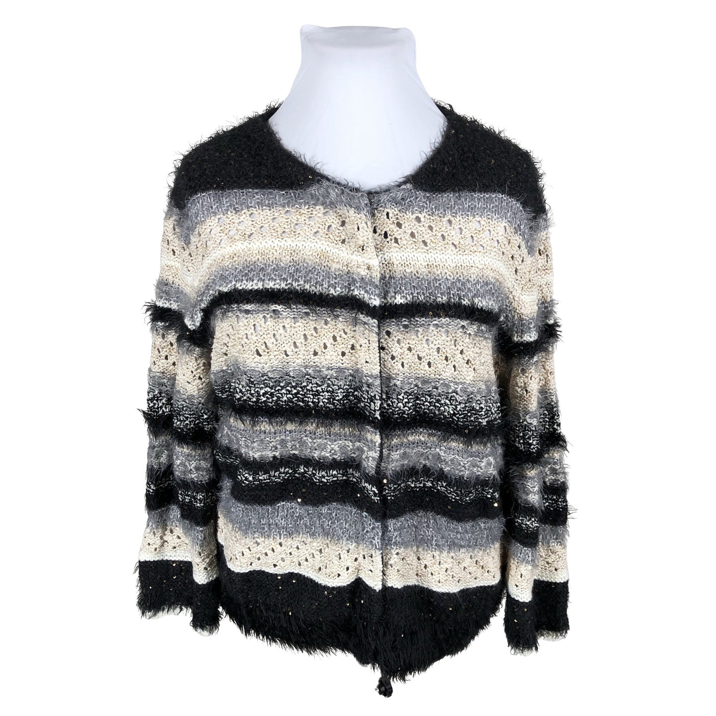 Unisex Ouì - Cardigan, size 46 - Black (1)