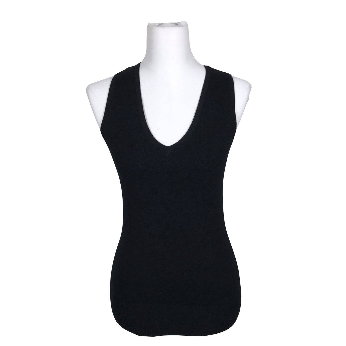 Unisex O.I.S - Knit vest, size 36 - Black (1)
