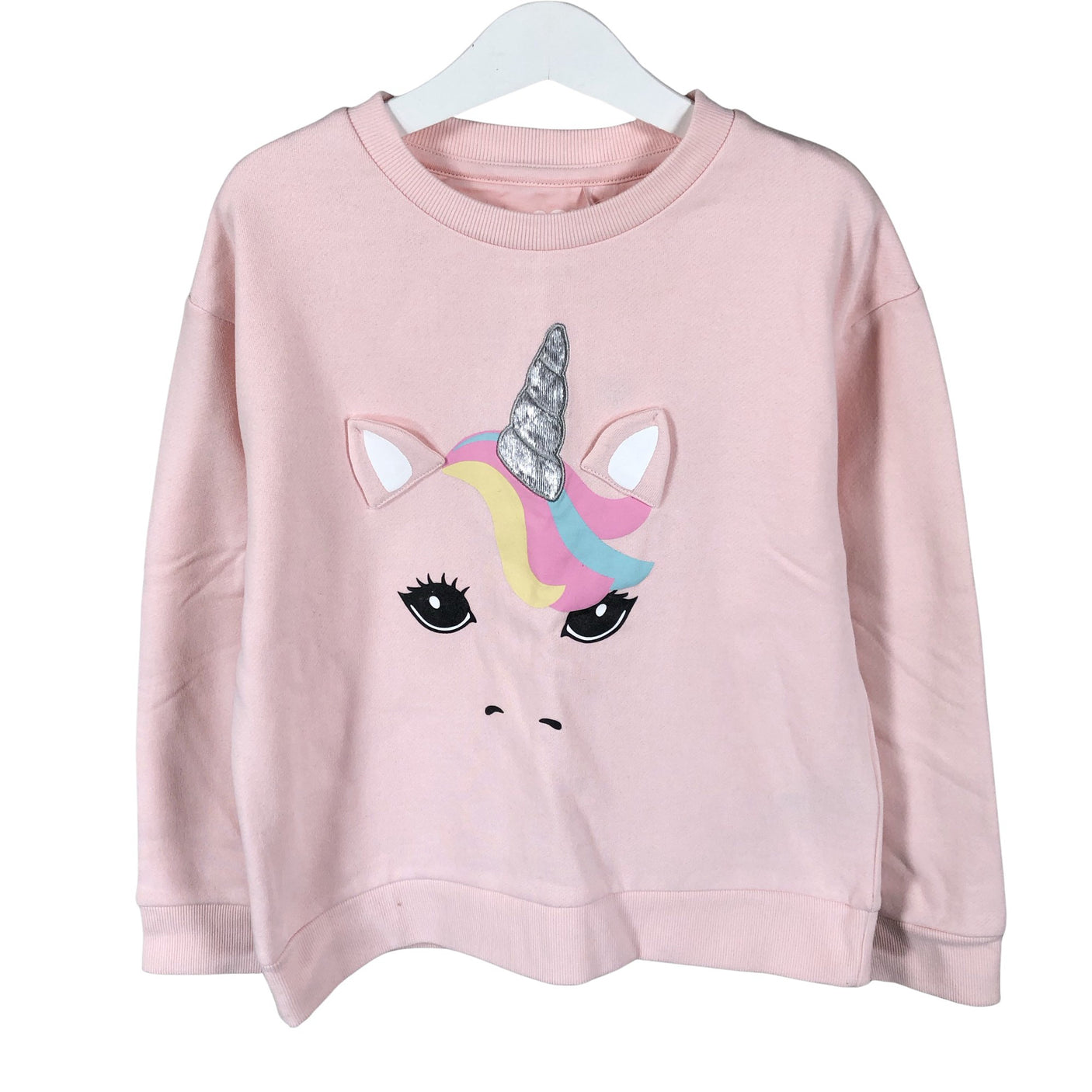 Unisex Bogi - Sweatshirt, size 128 - 134 - Light pink (1)