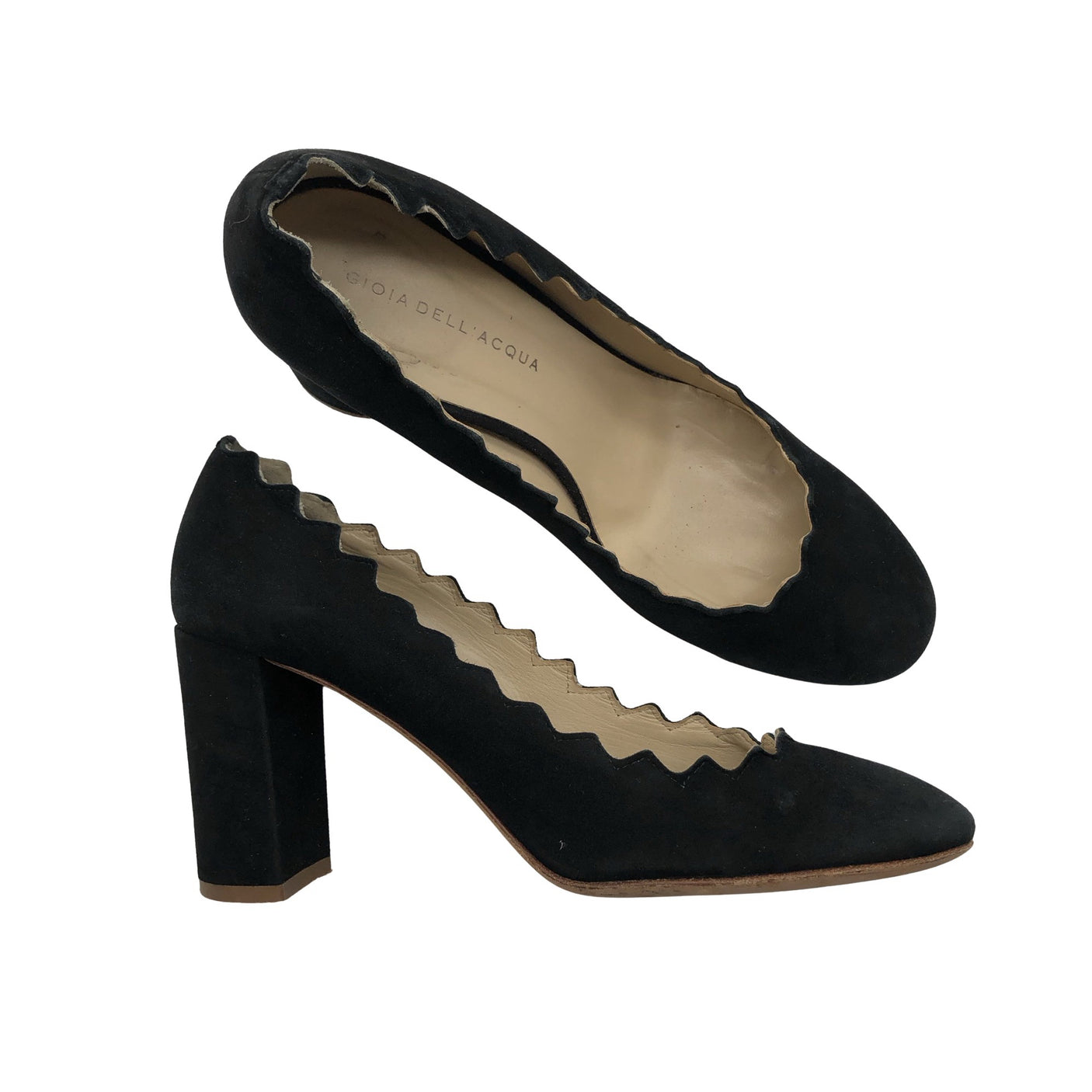 Unisex Gioia Dell' Acqua - High heels, size 38 - Black (1)