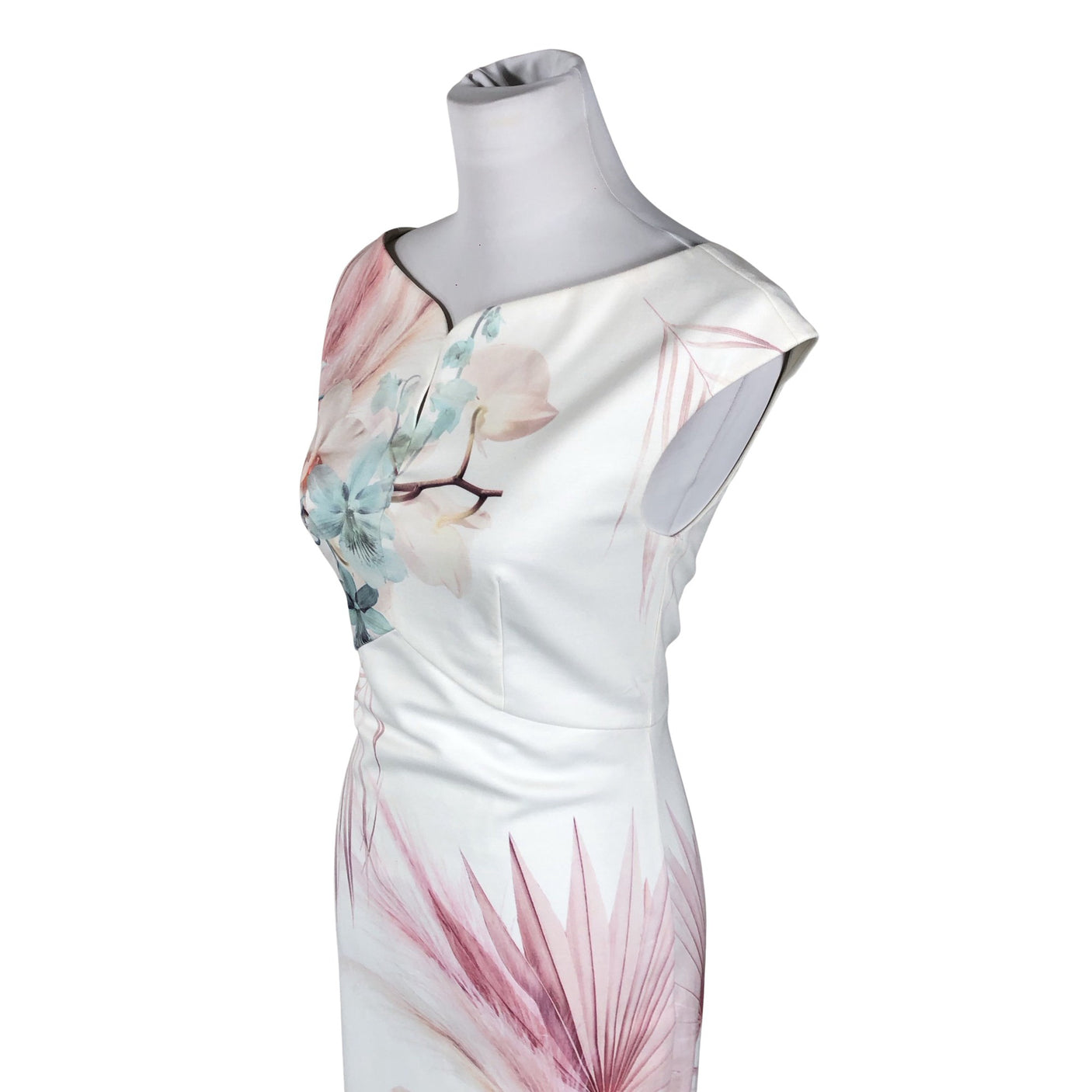Unisex Ted Baker - Sheath dress, size 36 - White (3)