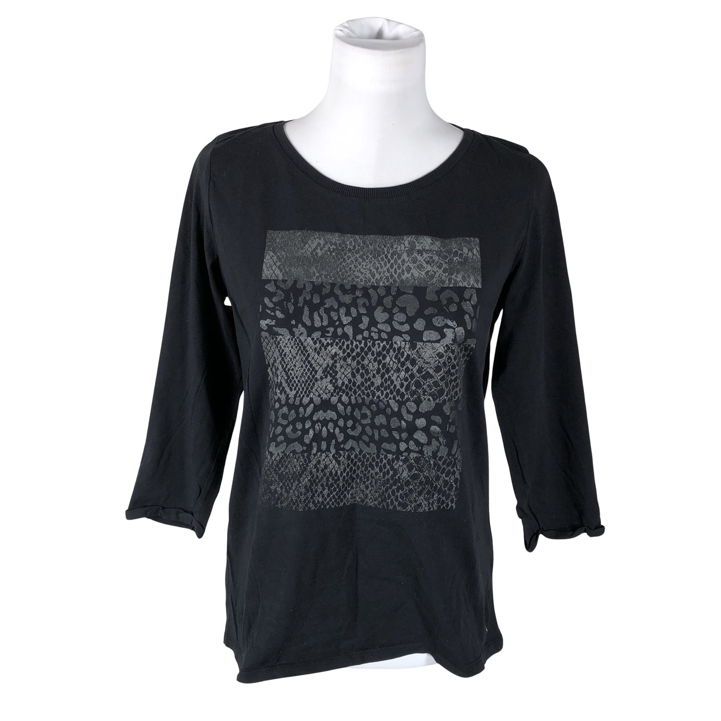 Unisex Esprit - Tricot shirt, size 40 - Black (2)