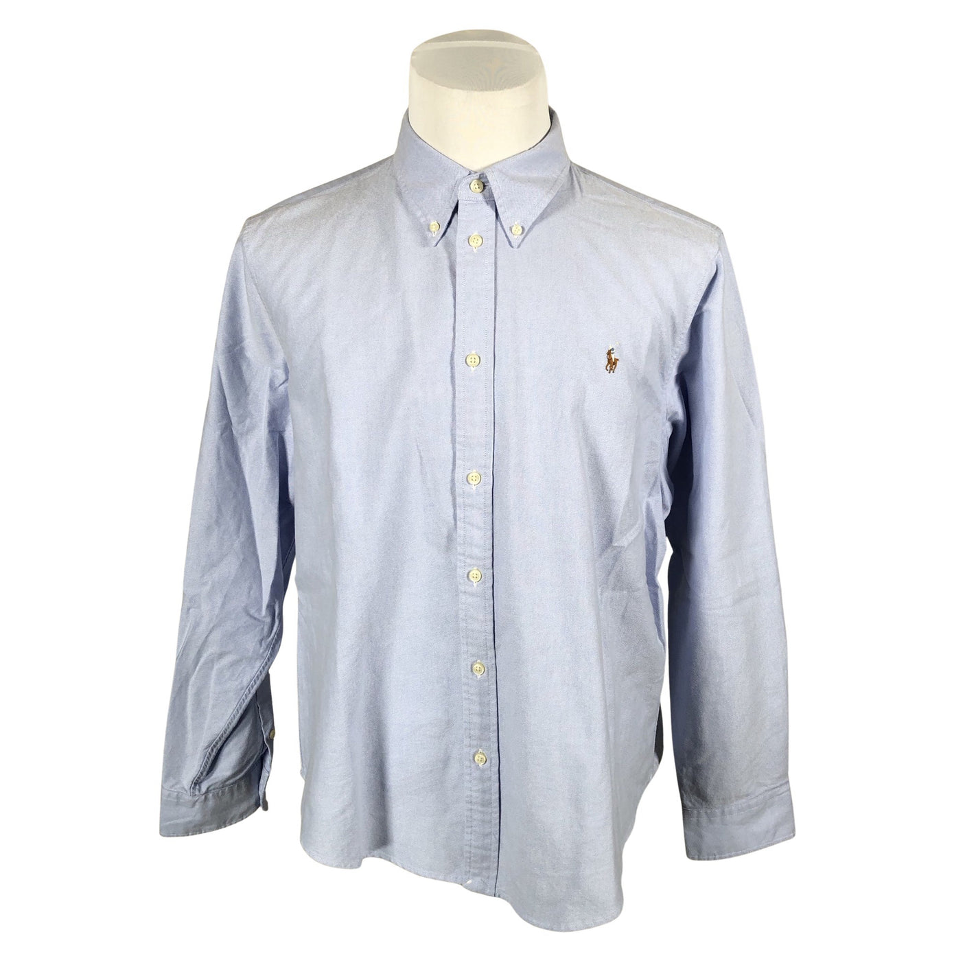 Unisex Polo Ralph Lauren - Collared shirt, size XXL - Light blue (1)