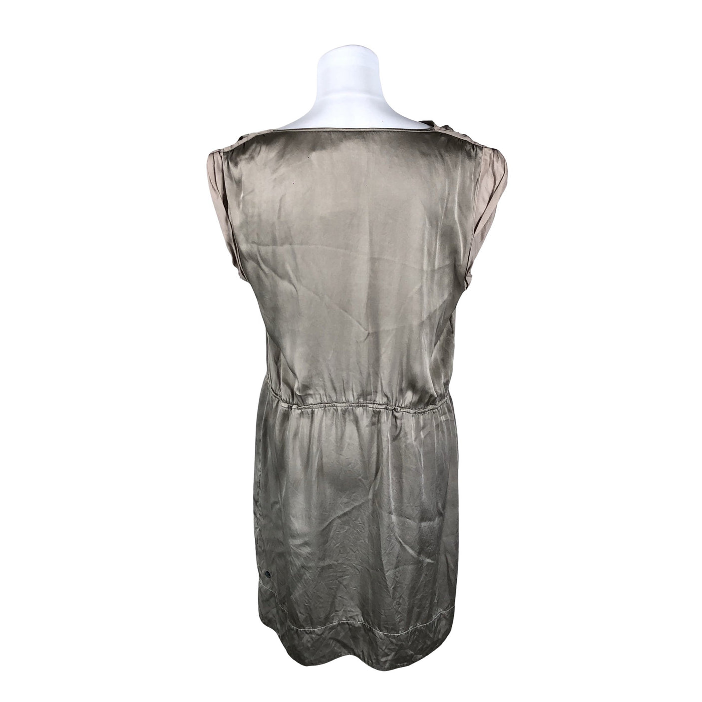 Unisex Hugo Boss - Schiffon dress, size 40 - Beige (2)