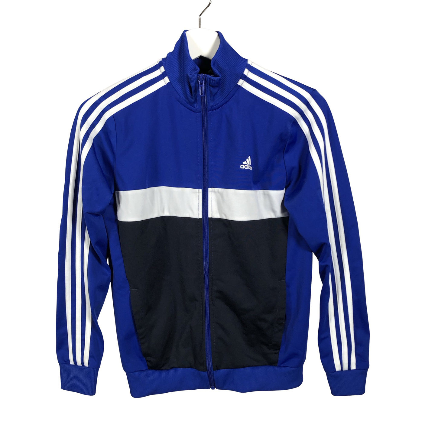 Unisex Adidas - Track jacket, size 152 - 158 - Blue (1)