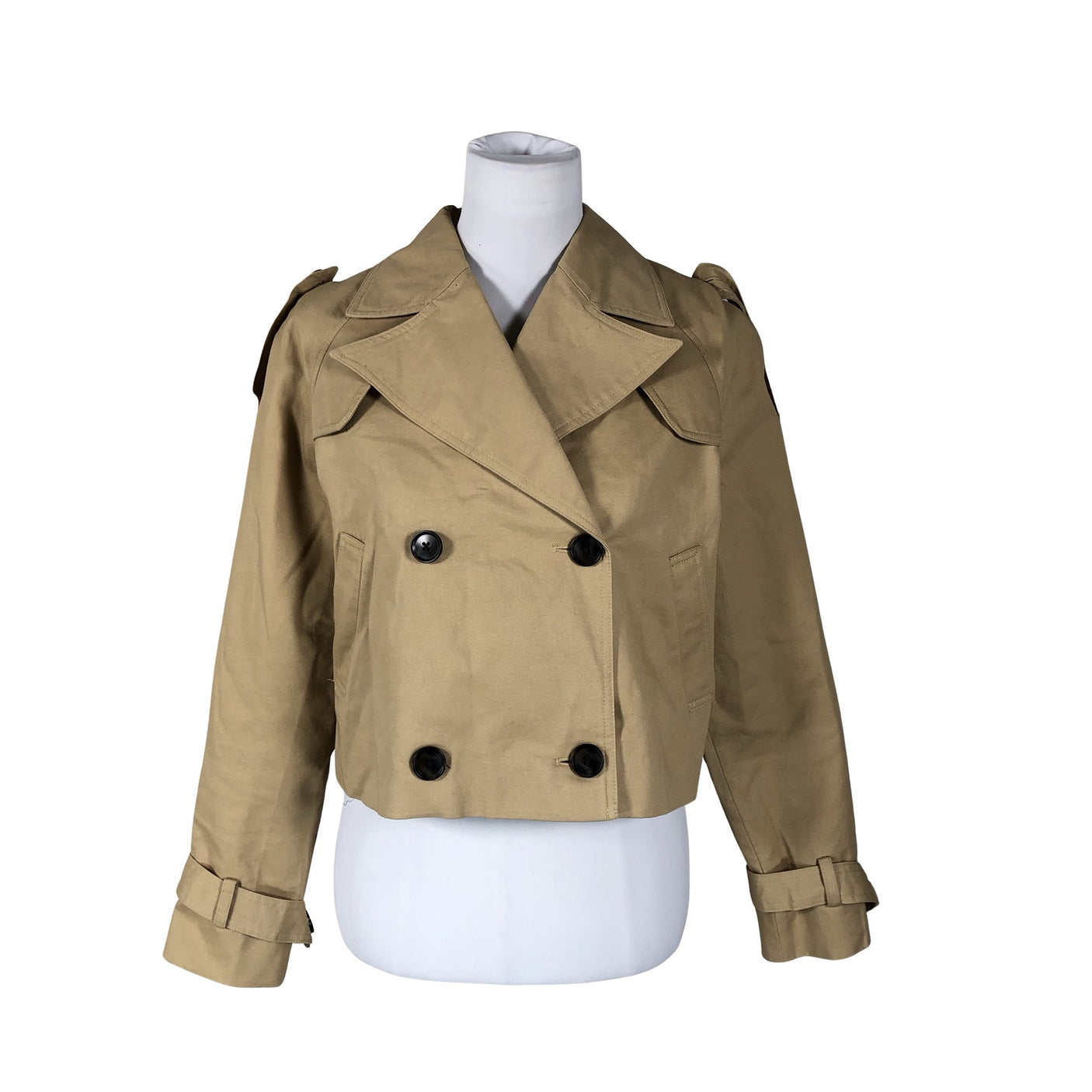 Unisex Y.A.S - Trench coat, size 34 - Beige (1)