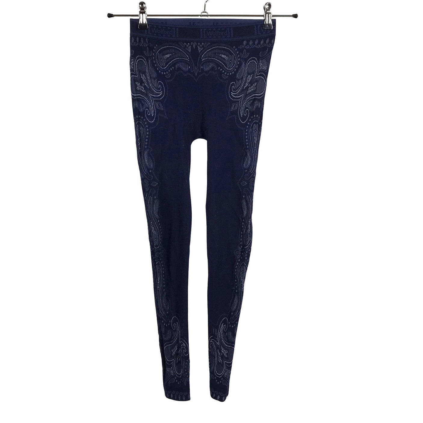 Unisex Wolford - Leggings, size 36 - Blue (1)
