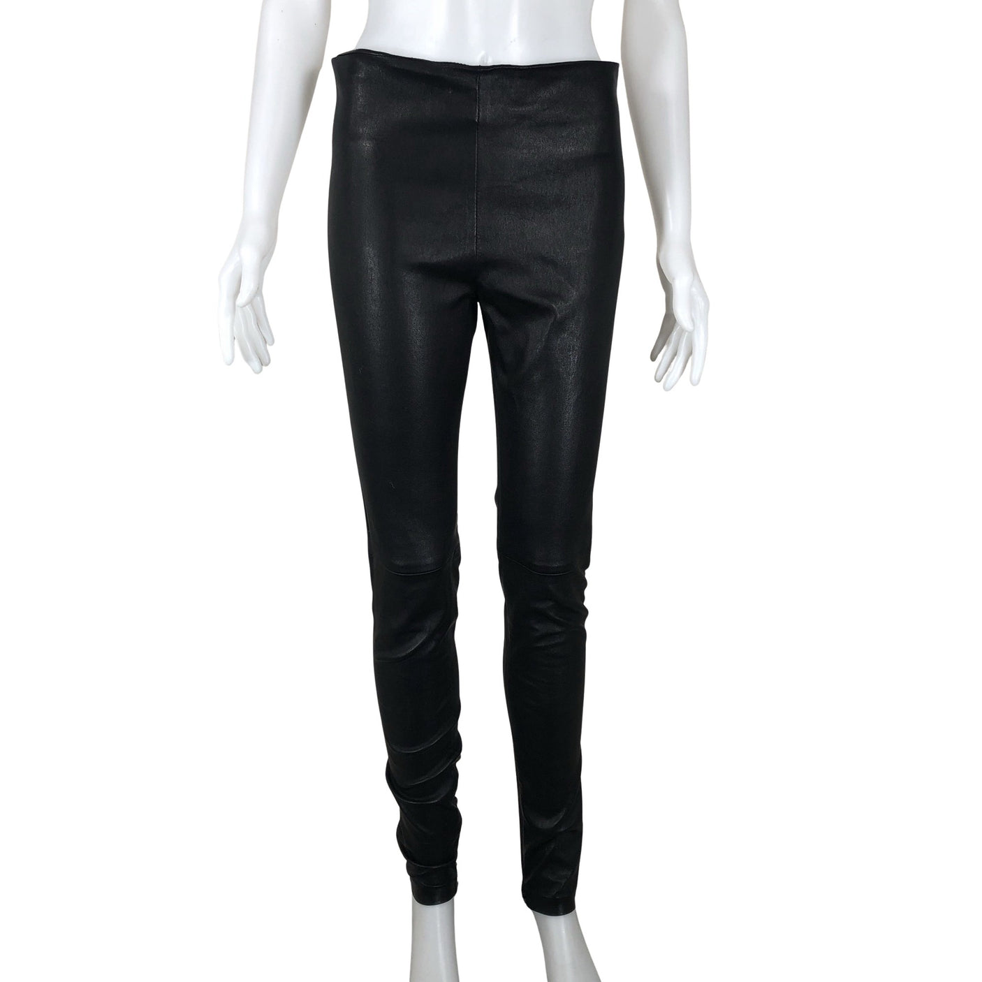 Unisex Balenciaga - Leather pants, size 38 - Black (1)