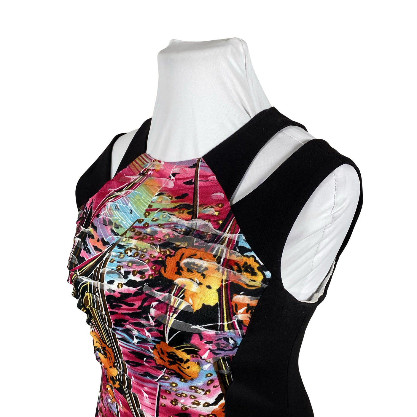 Unisex Joseph Ribkoff - Tricot dress, size 44 - Pink (3)