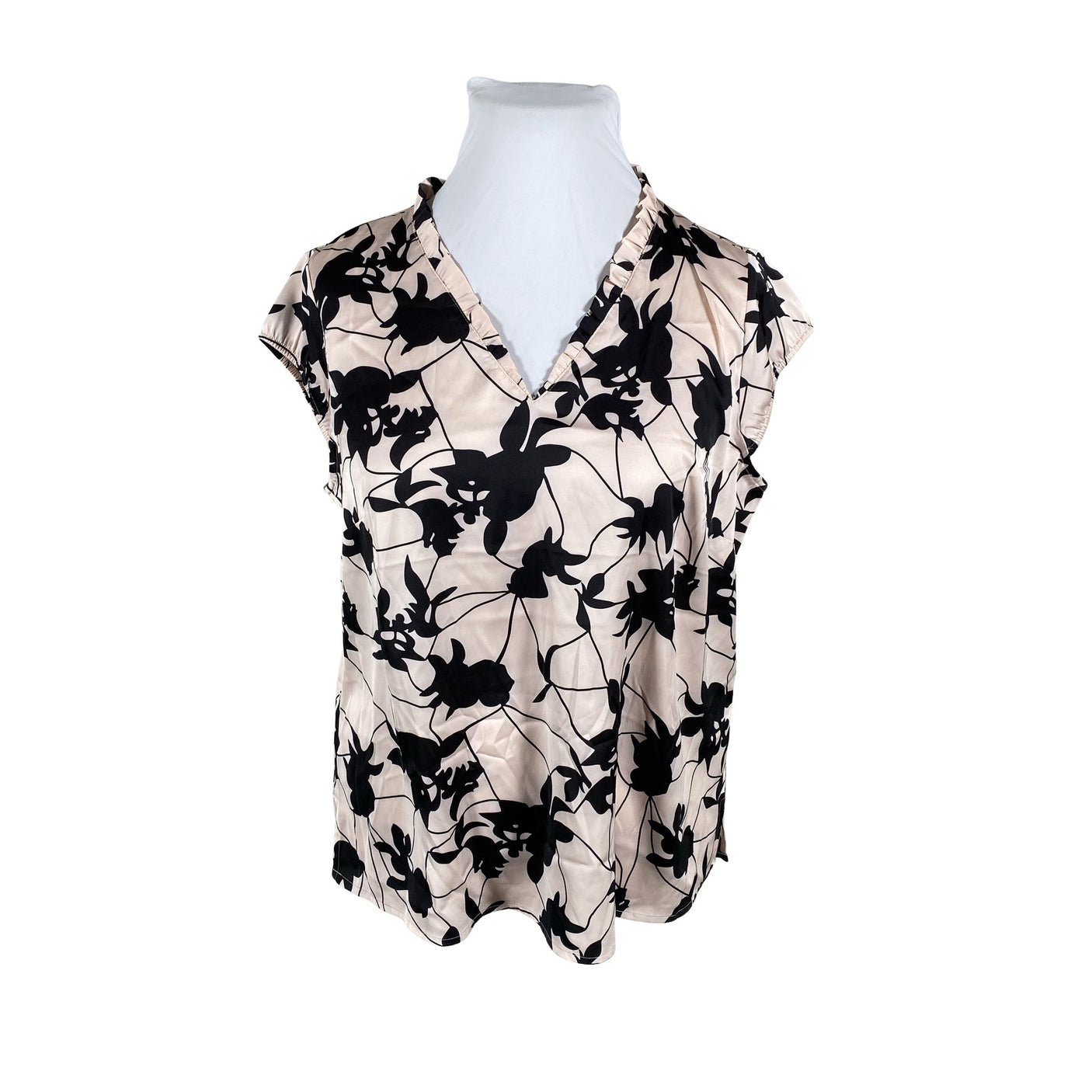 Unisex Comma - Short-sleeved blouse, size 44 - Light pink (1)
