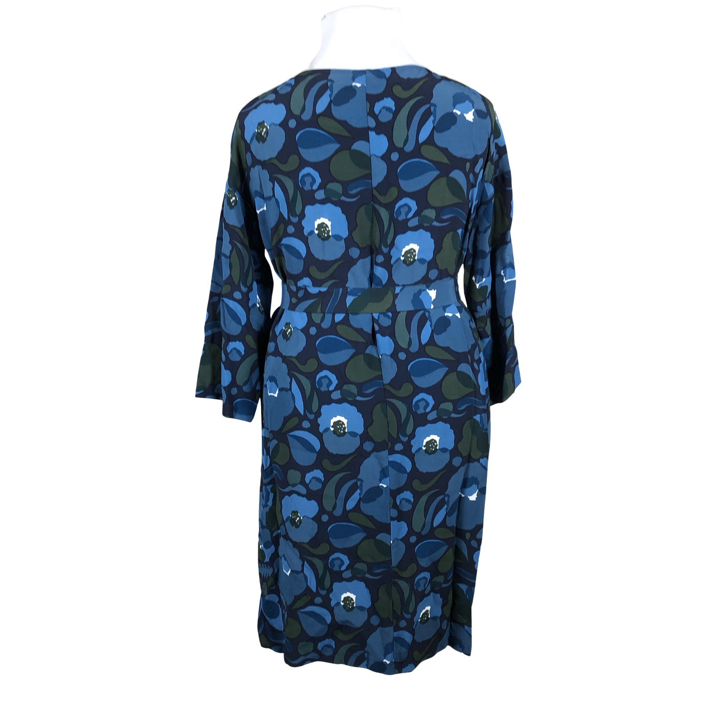 Unisex Marimekko - Schiffon dress, size 40 - Blue (2)
