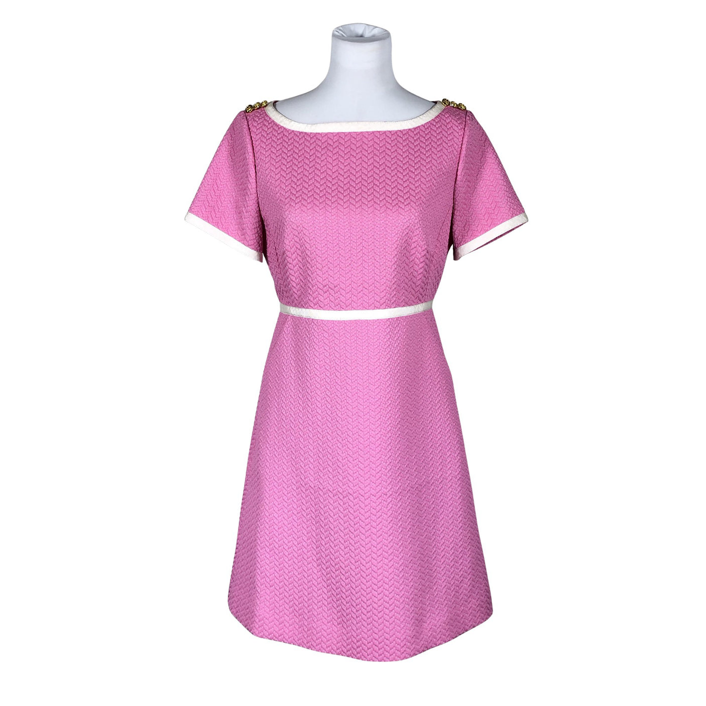 Unisex J.Crew - Sheath dress, size 38 - Pink (1)