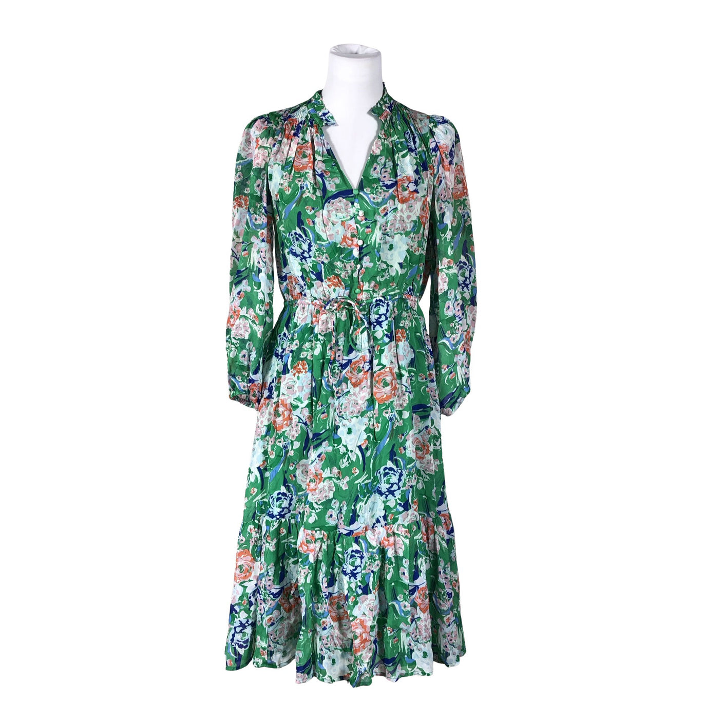 Unisex Suncoo - Schiffon dress, size 40 - Green (1)
