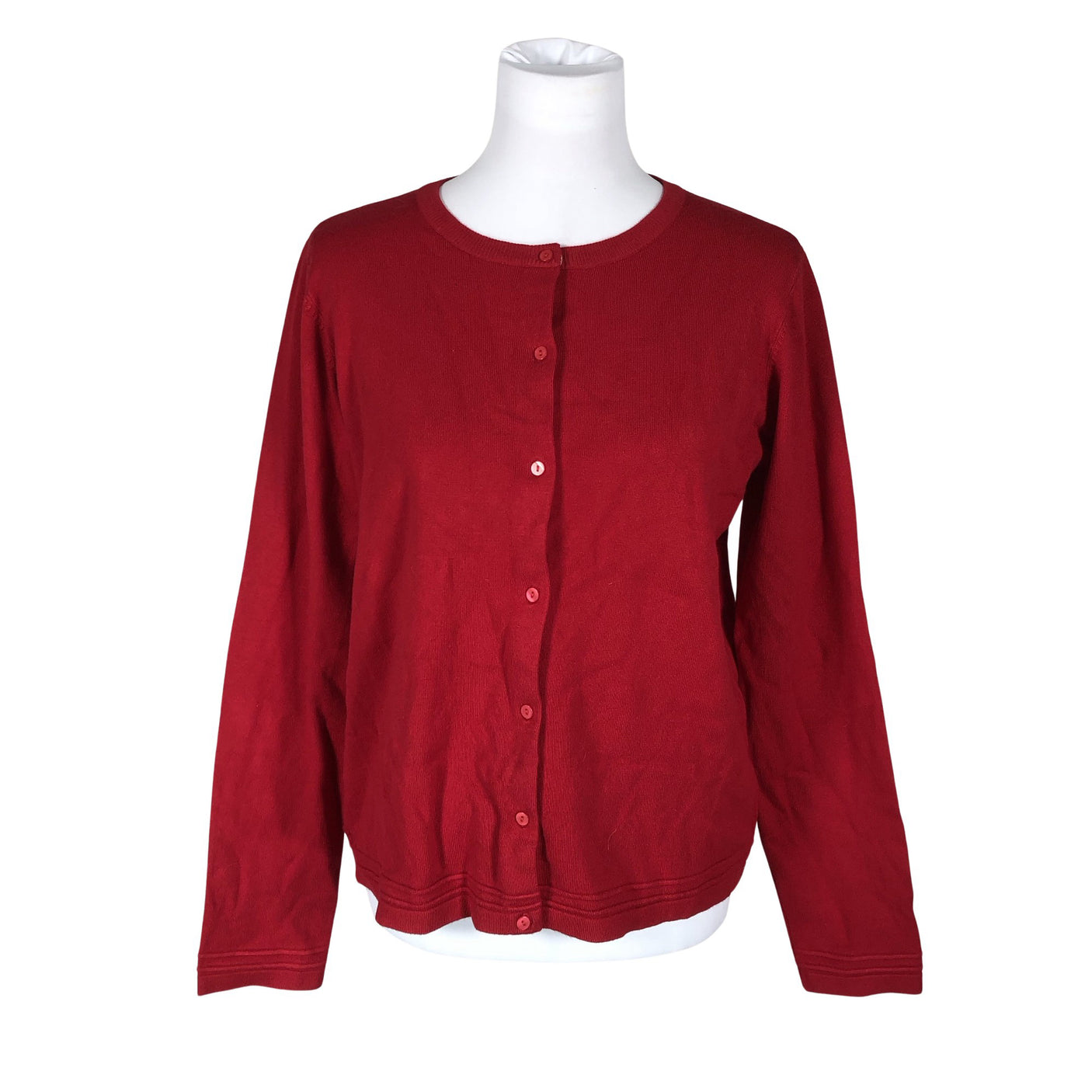 Unisex S.T.I - Cardigan, size 40 - Red (1)