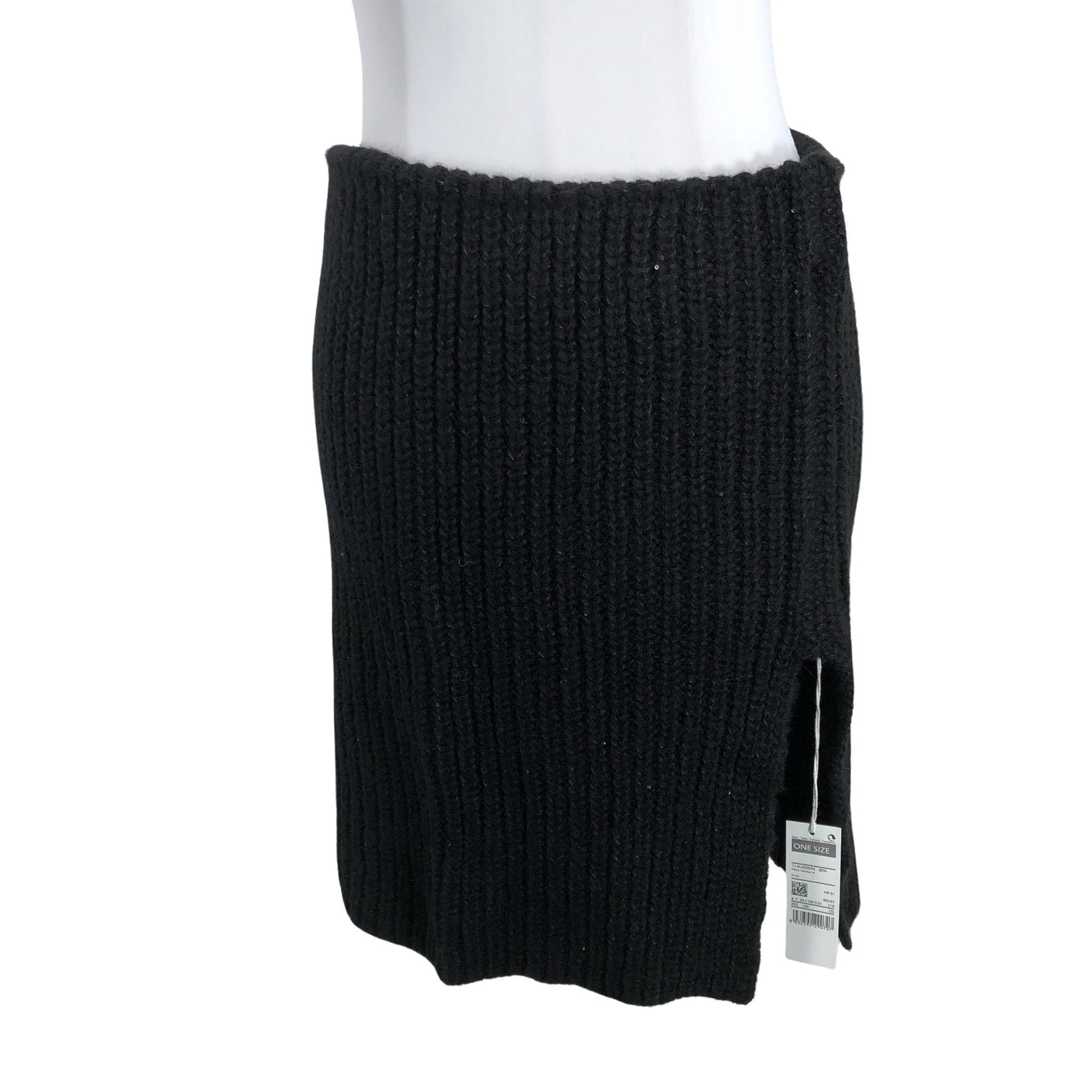 Unisex Benetton - Knit skirt, size 42 - Black (1)