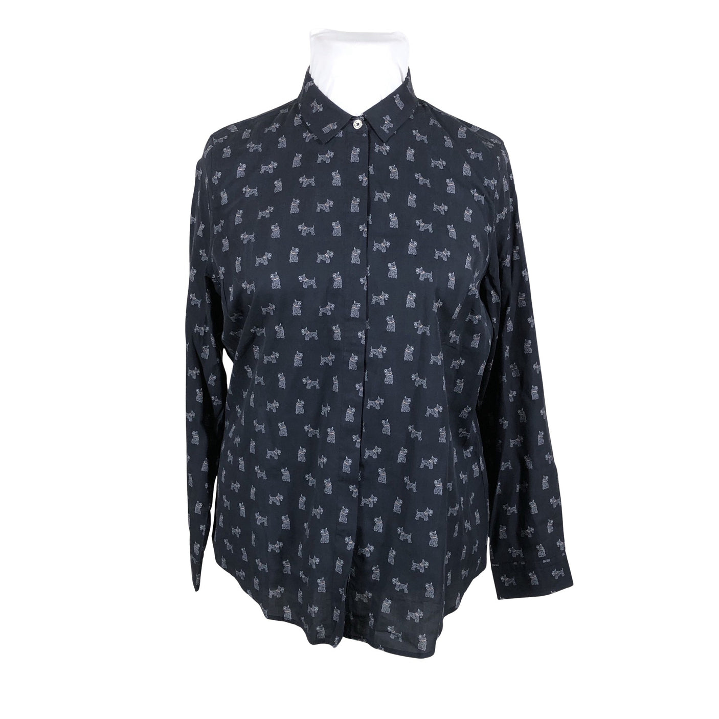 Unisex Barbour - Collared shirt, size 42 - Blue (1)