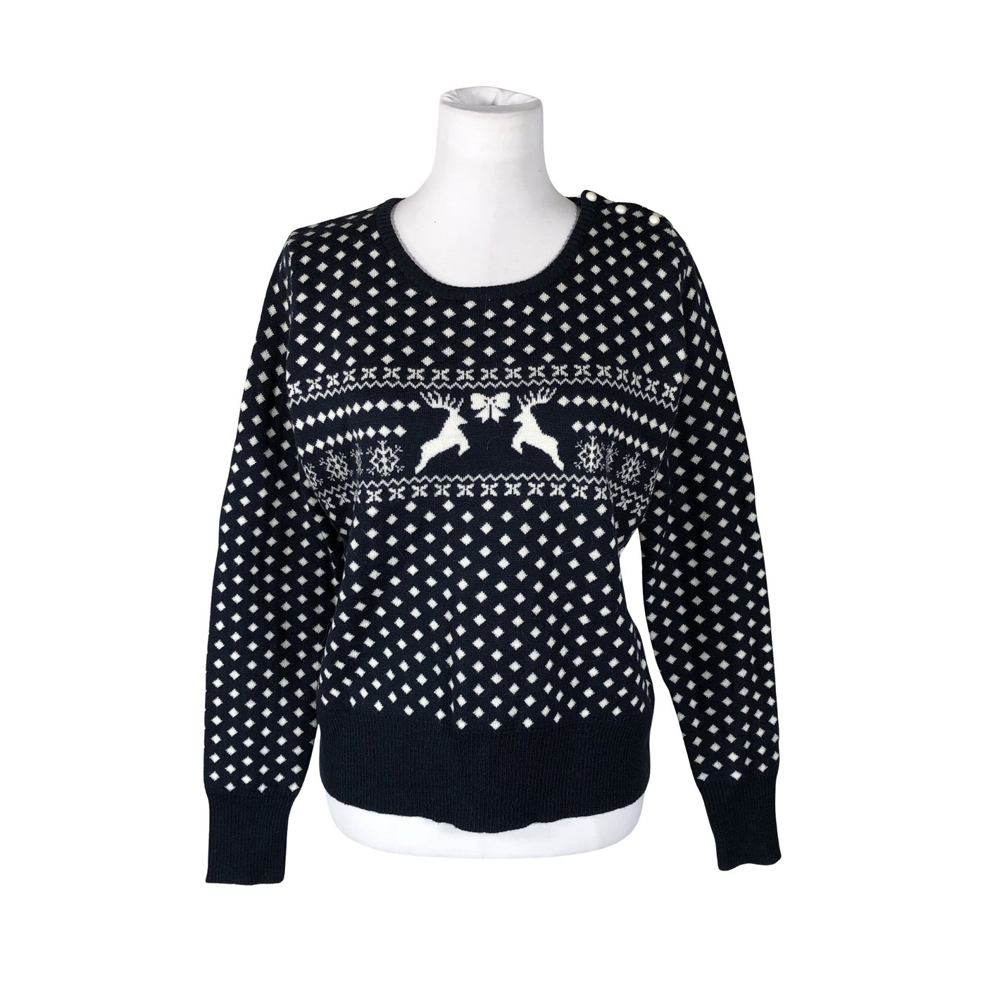 Unisex Hell Bunny - Sweater, size 38 - Blue (1)