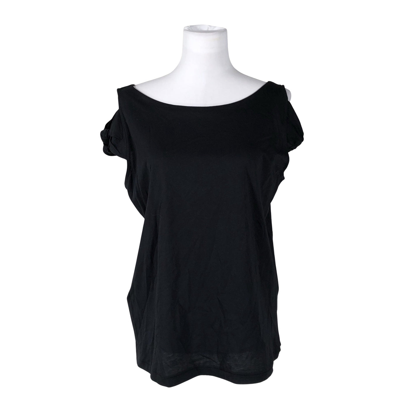 Unisex Stefanel - T-shirt, size 40 - Black (1)