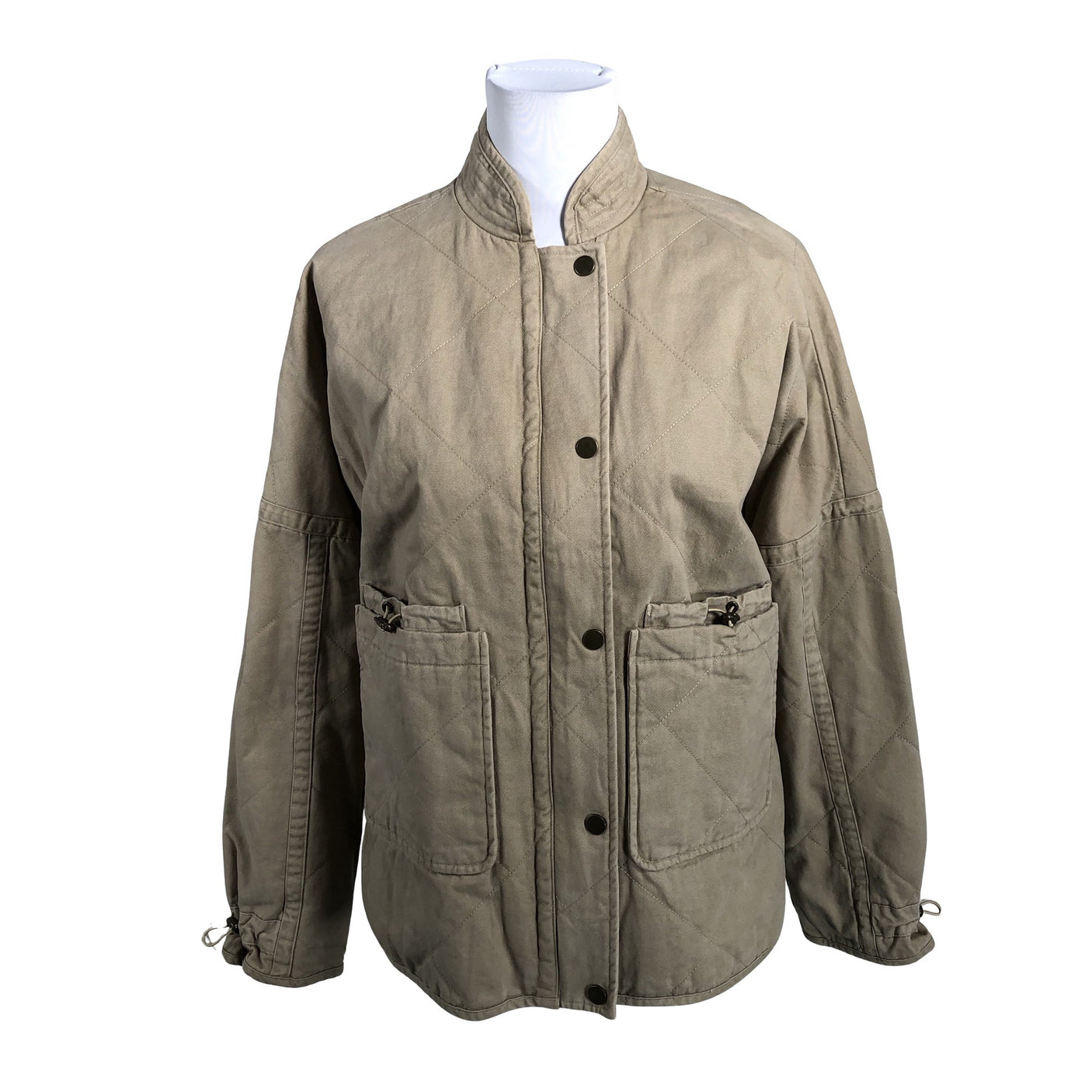 Unisex Yaya - Quilted jacket, size 40 - Beige (1)