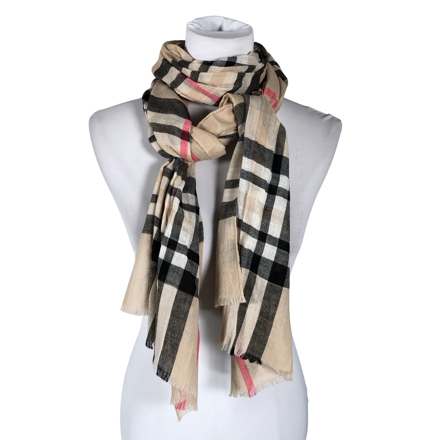 Unisex Fraas - Scarf, size Maxi - Beige (1)
