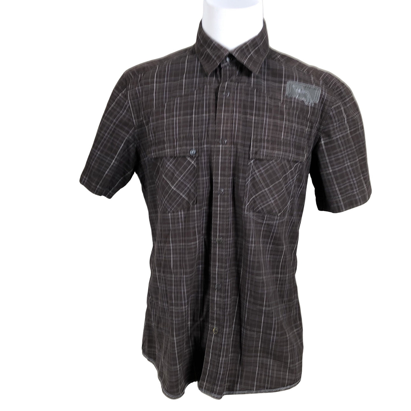 Unisex Esprit - Collared shirt, size S - Brown (1)