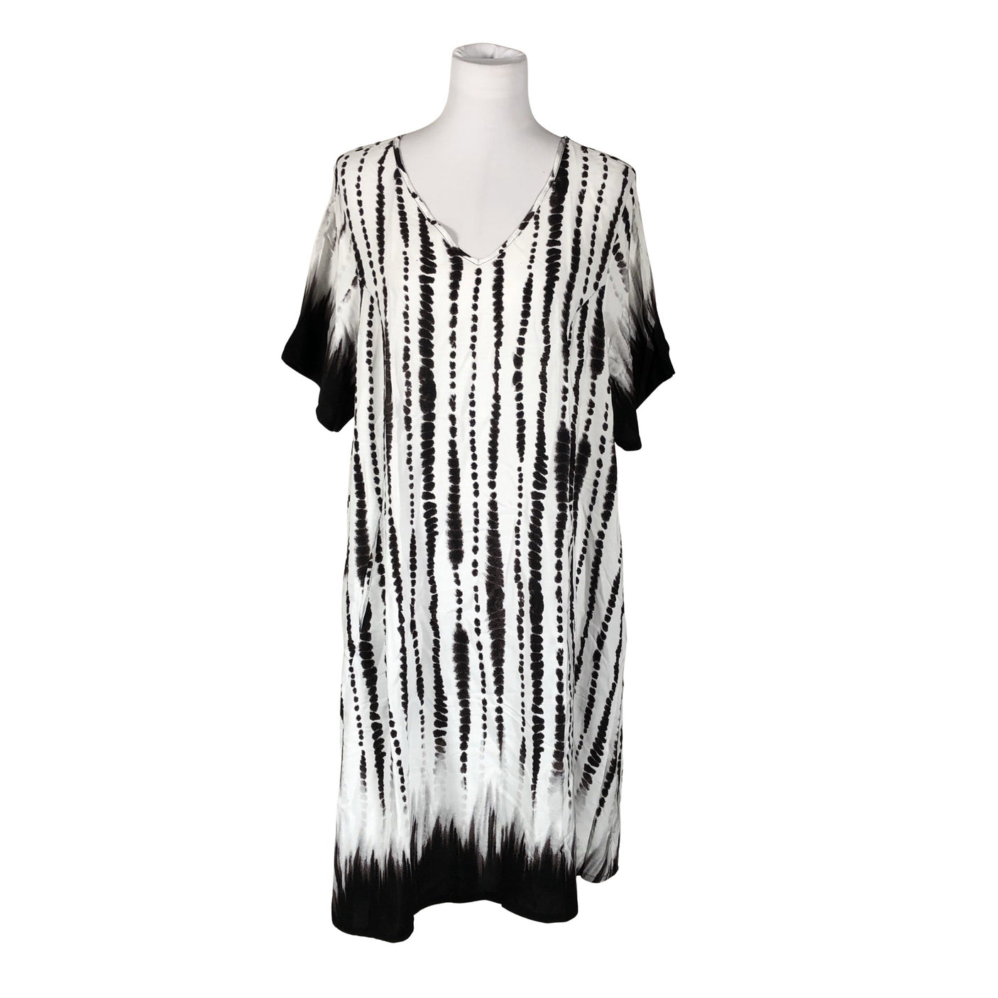 Unisex Studio - Schiffon dress, size 38 - White (1)