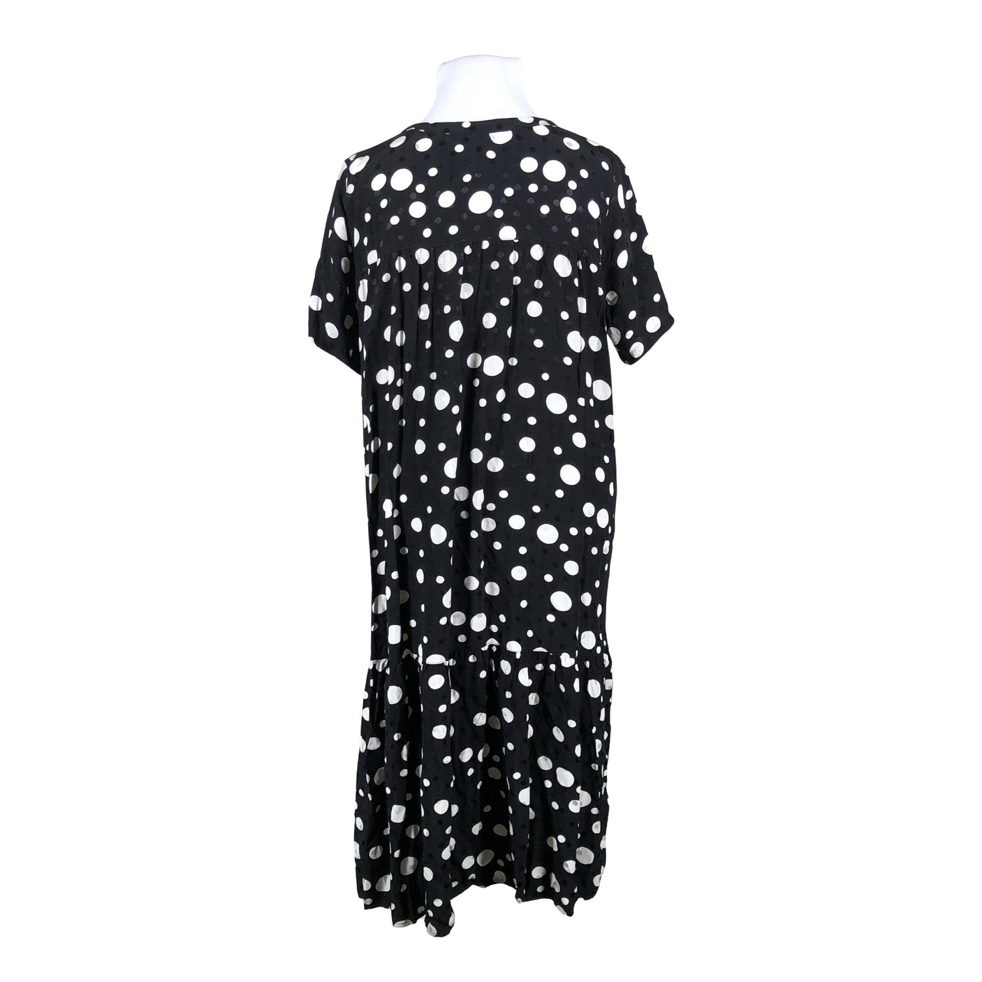 Unisex Pont Neuf - Schiffon dress, size 46 - Black (3)