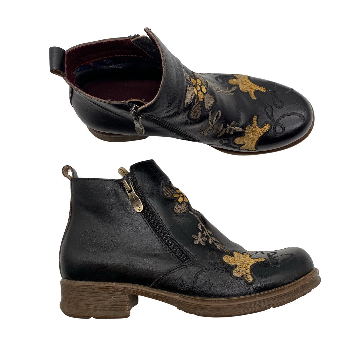 Unisex Laura Vita - Ankle boots, size 38 - Black (1)