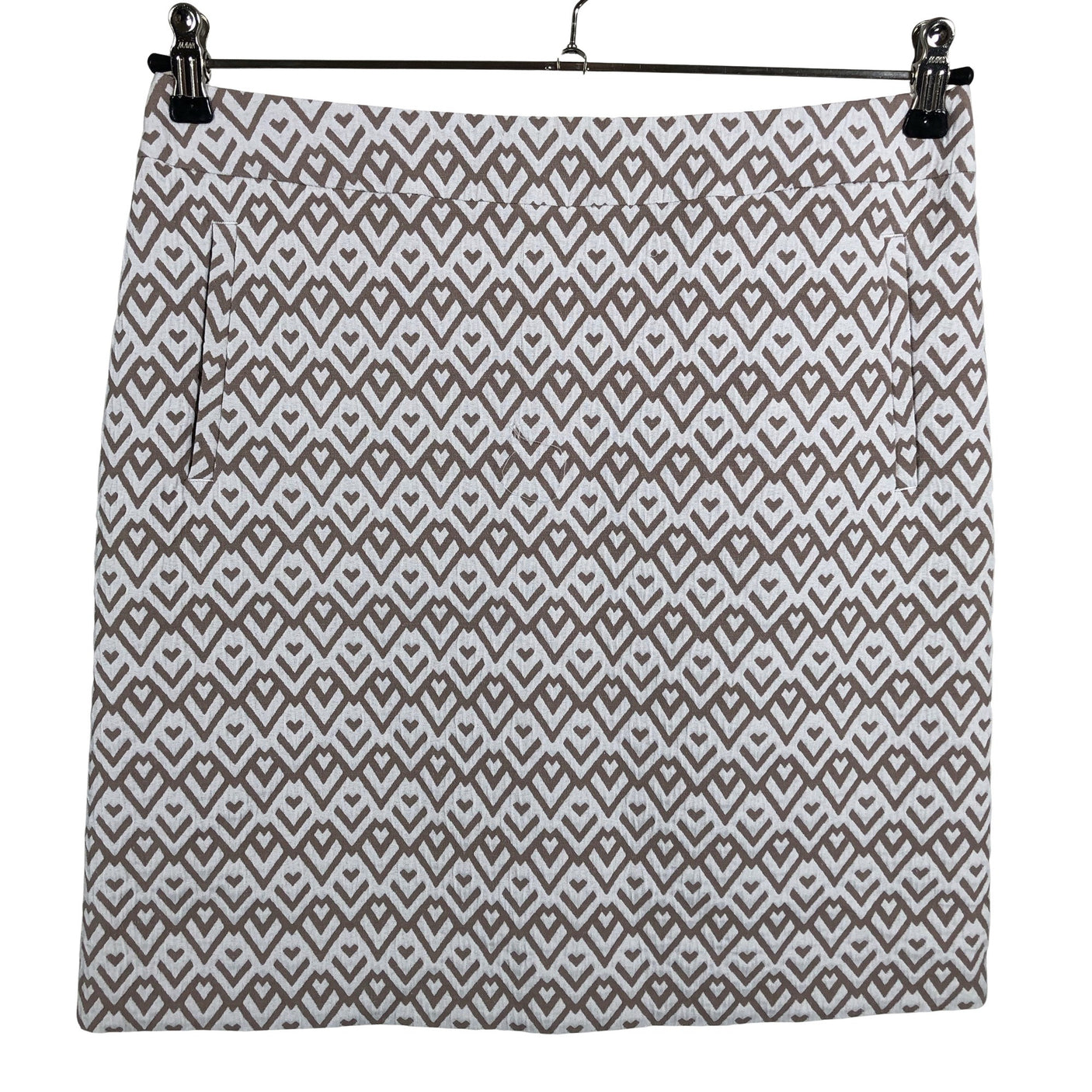 Unisex Comma - Fabric skirt, size 38 - Beige (1)