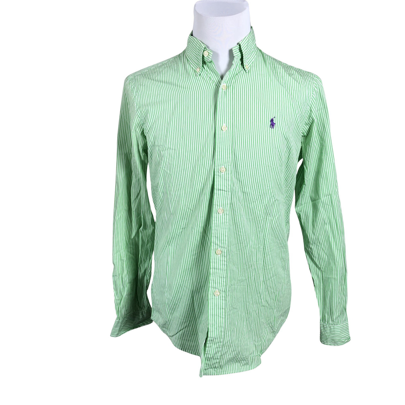 Unisex Polo Ralph Lauren - Collared shirt, size M - Green (1)