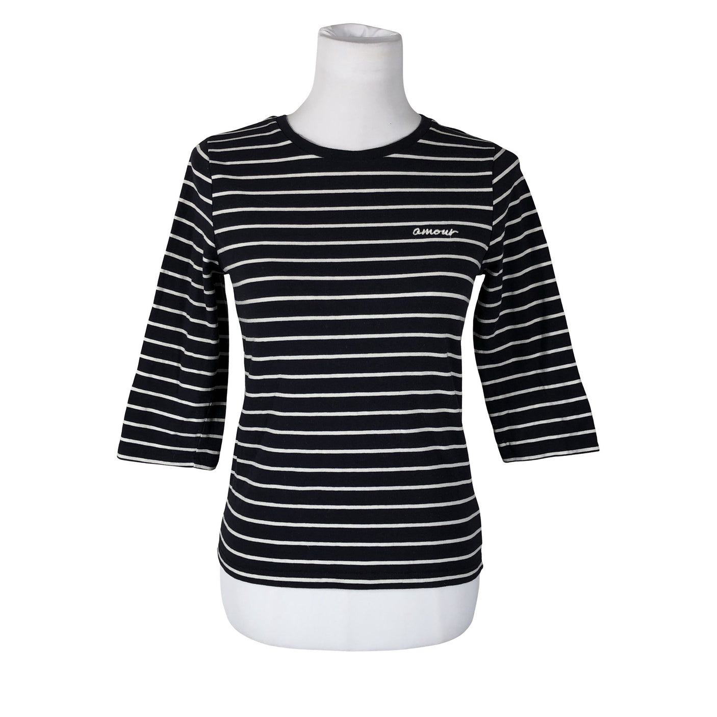 Unisex French Connection - Tricot shirt, size 38 - Blue (1)