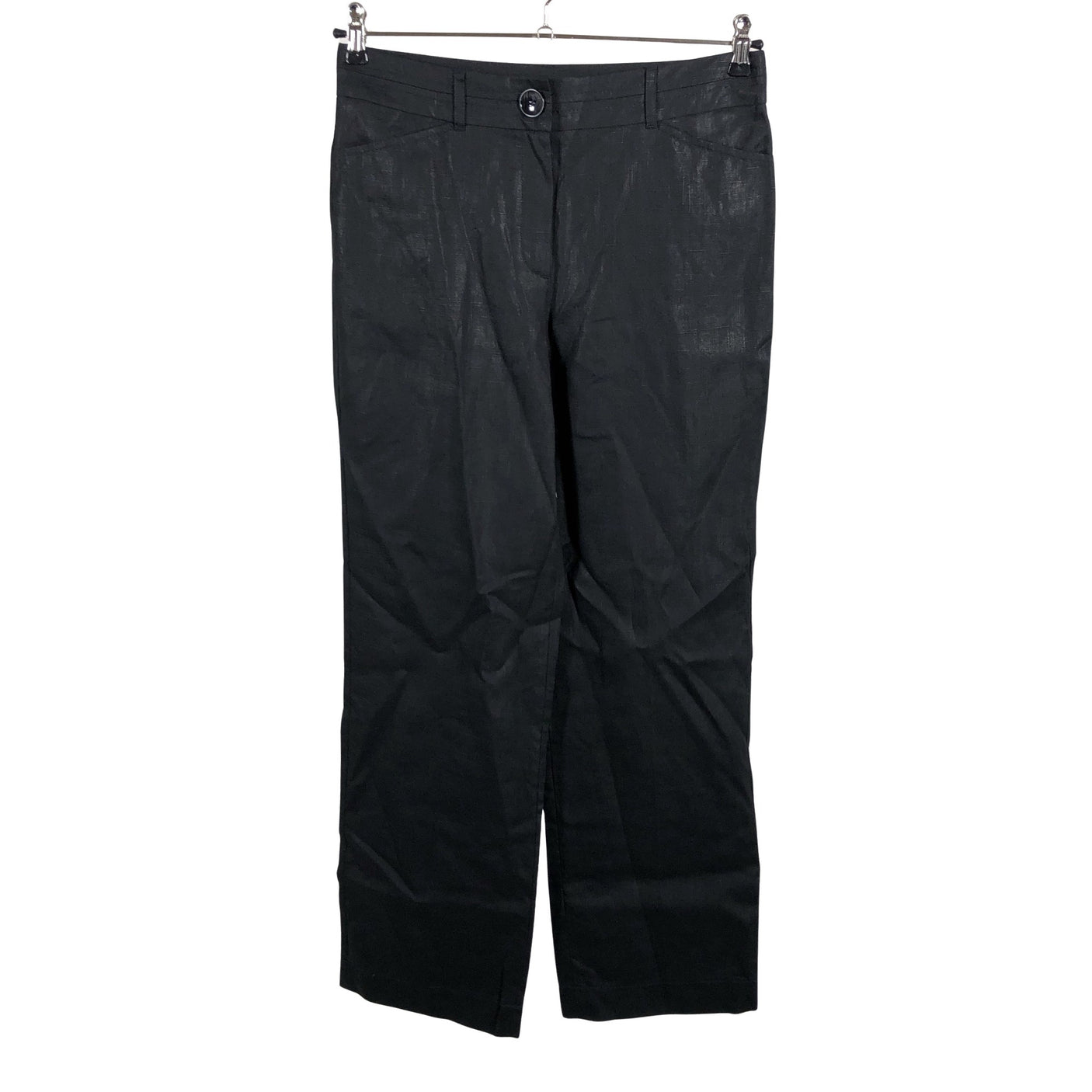 Unisex Gerry Weber - Straight leg trousers, size 40 - Black (1)