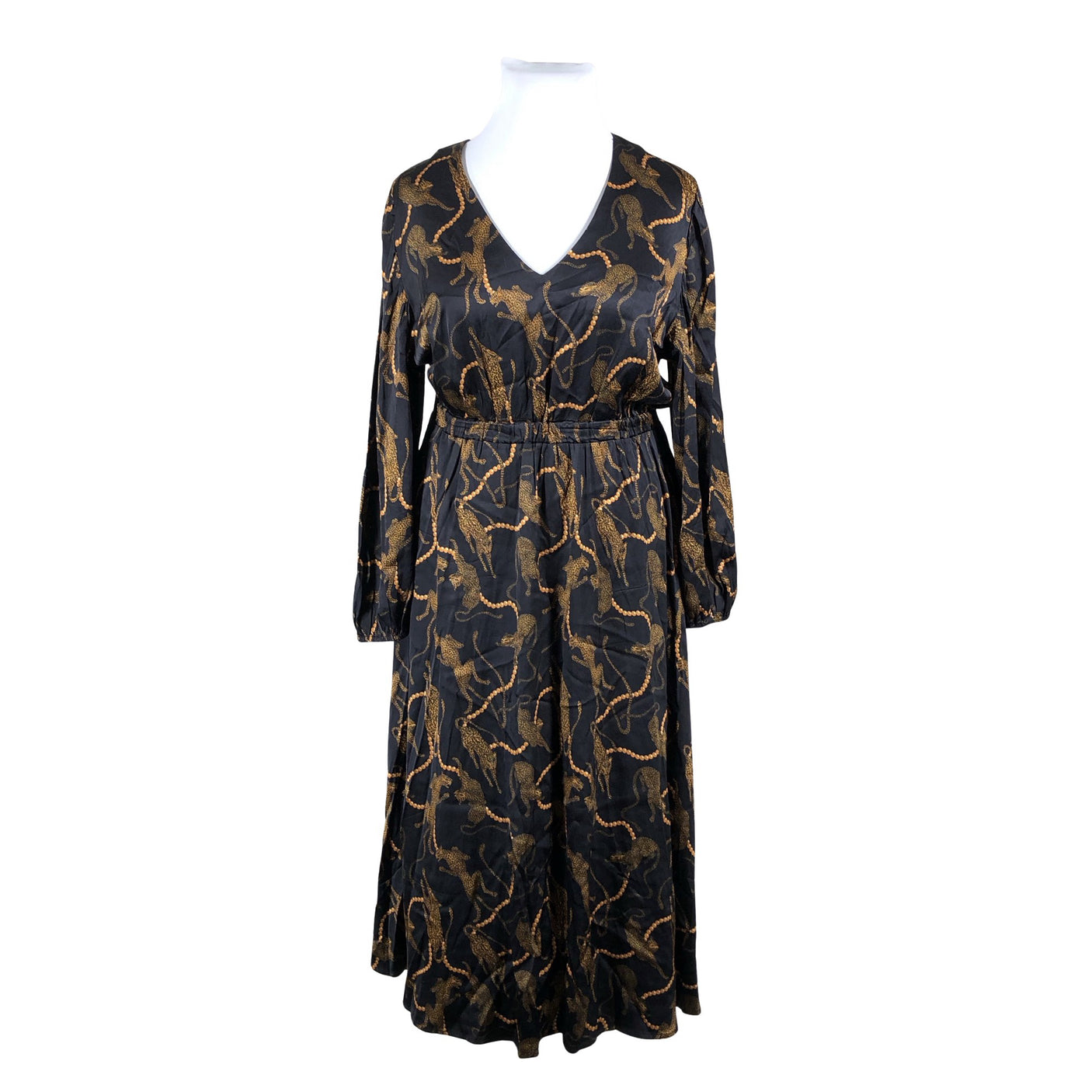 Unisex Uhana Design - Schiffon dress, size 42 - Black (1)