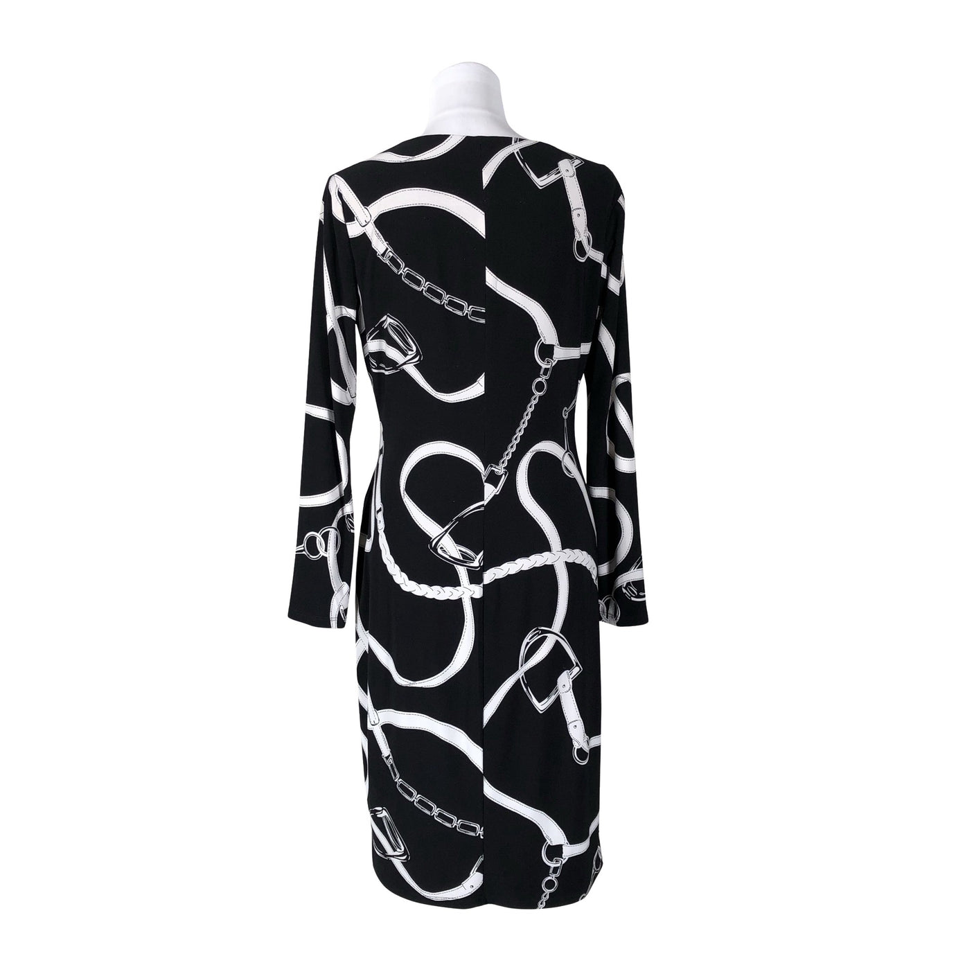 Unisex Lauren Ralph Lauren - Tricot dress, size 40 - Black (3)