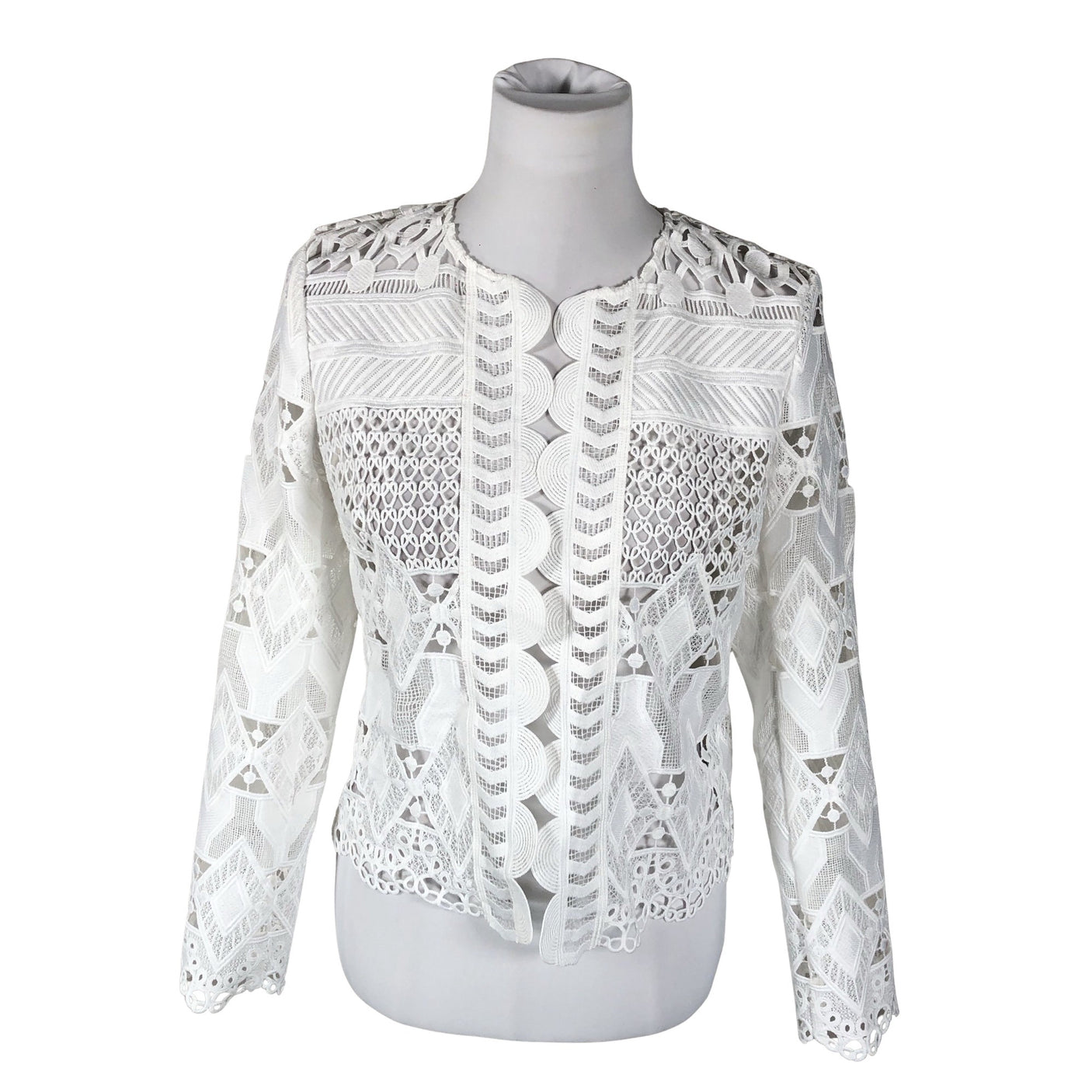 Unisex Ted Baker - Evening bolero jacket, size 40 - White (1)