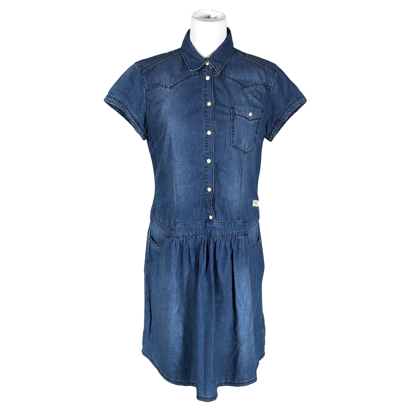 Unisex Peak Performance - Denim dress, size 40 - Blue (1)