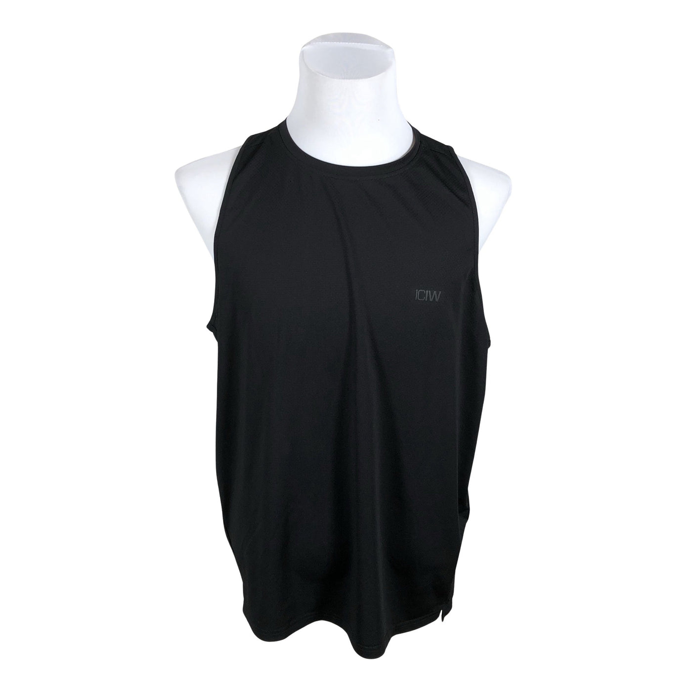 Unisex ICIW – Icaniwill - Sleeveless sports top, size XL - Black (1)