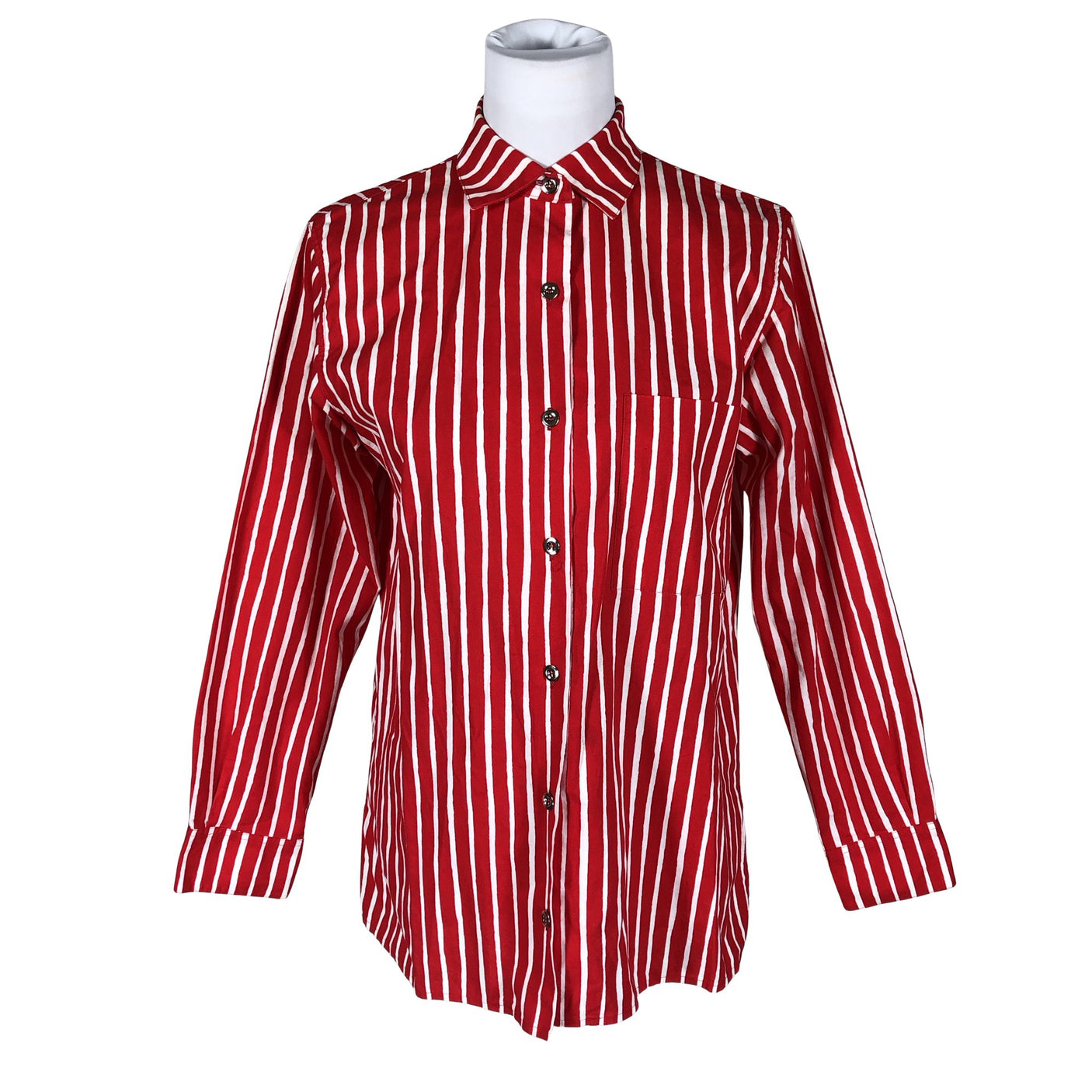 Unisex Marimekko - Collared shirt, size 38 - Red (1)