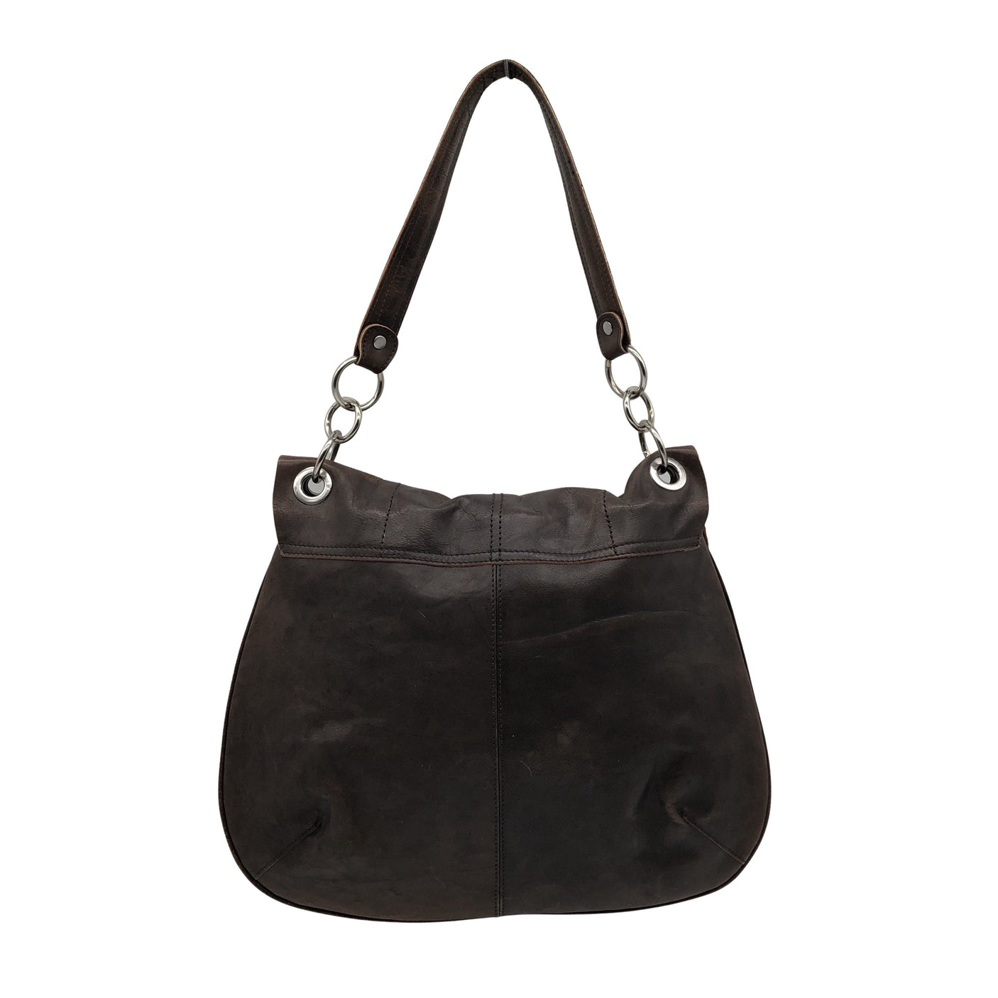 Unisex Benetton - Handbag, size Maxi - Brown (2)