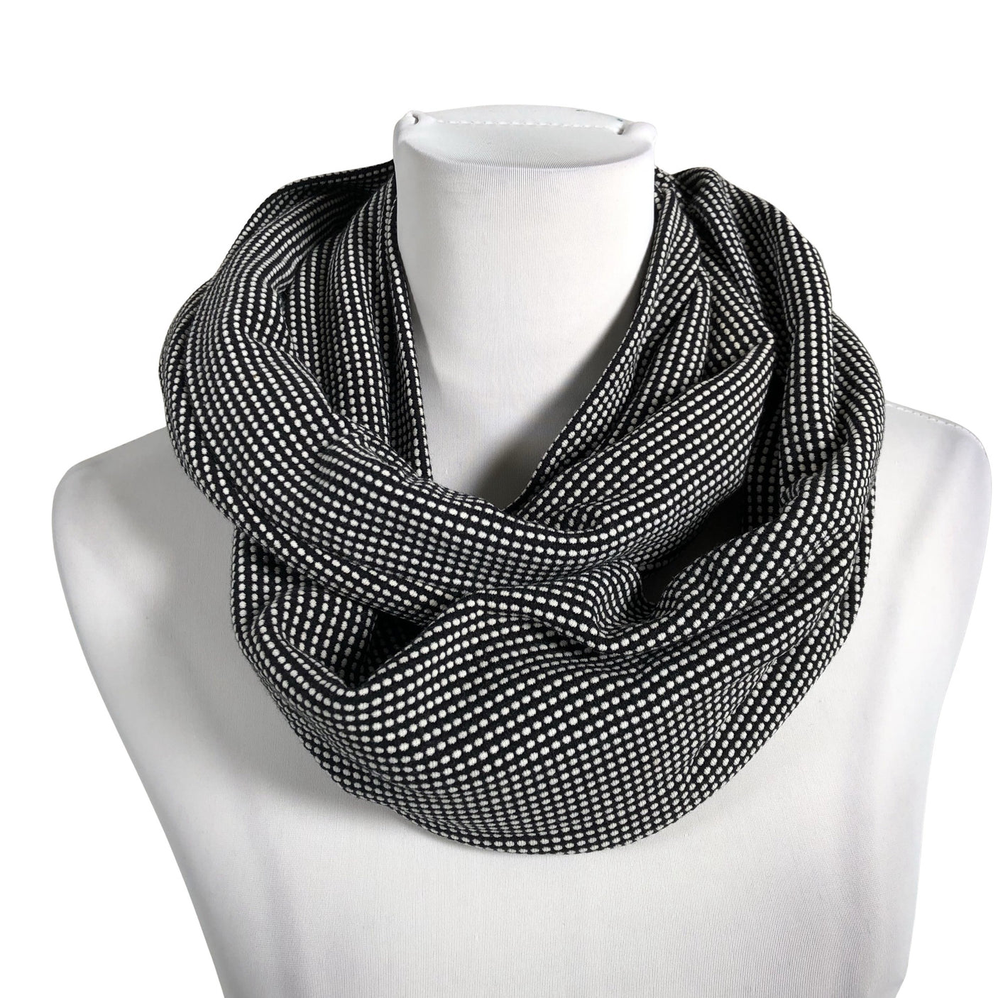 Unisex MUKA VA - Circle scarf, size Ei kokoa - Black (1)