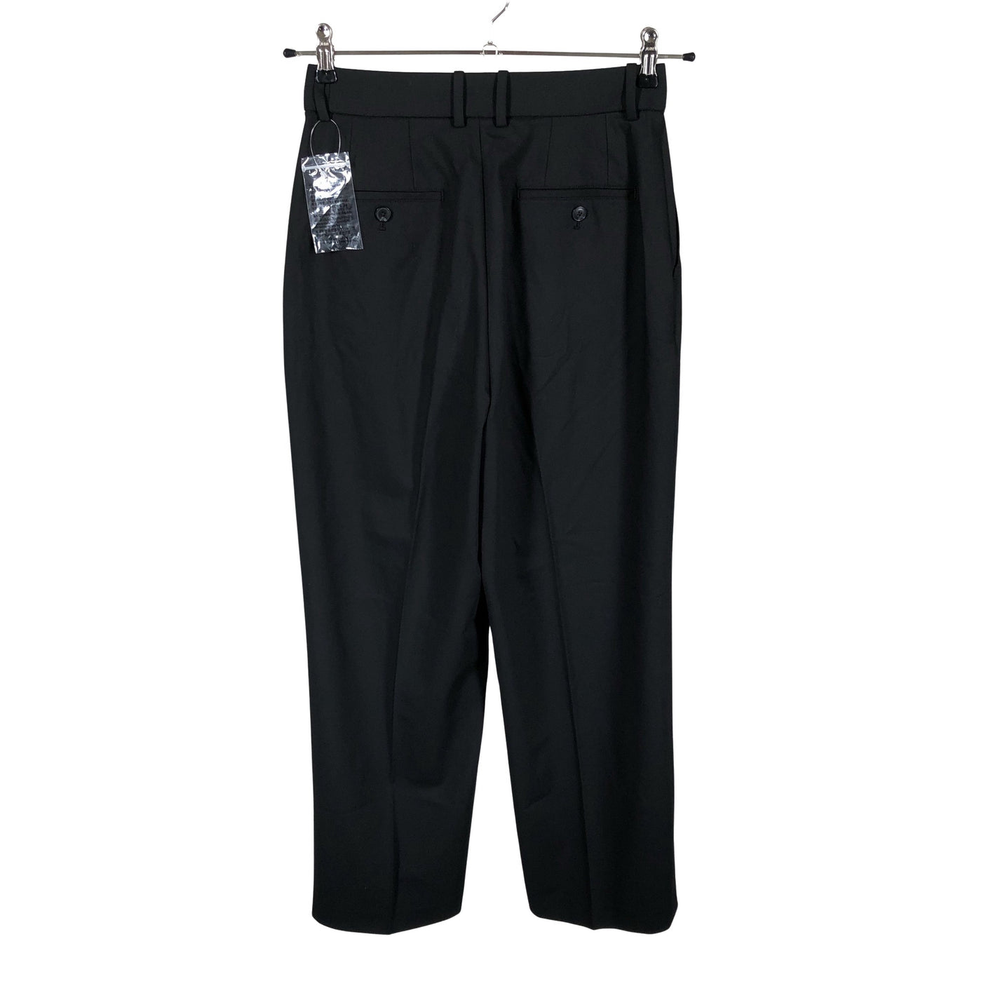 Unisex Uniqlo - Straight leg trousers, size 36 - Black (2)