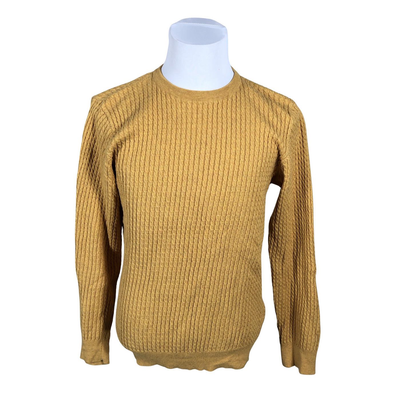 Unisex Knowledge Cotton Apparel - Sweater, size M - Yellow (1)
