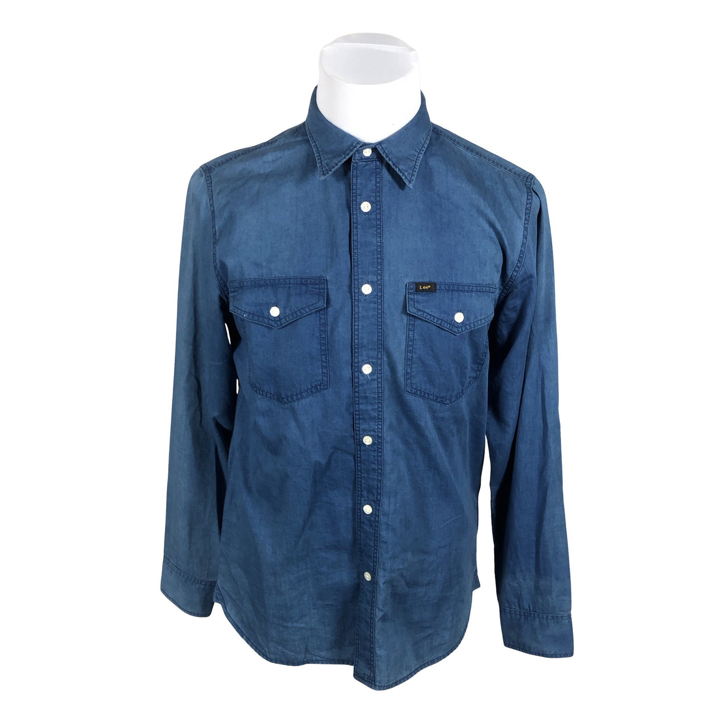 Unisex Lee - Denim shirt, size M - Blue (1)