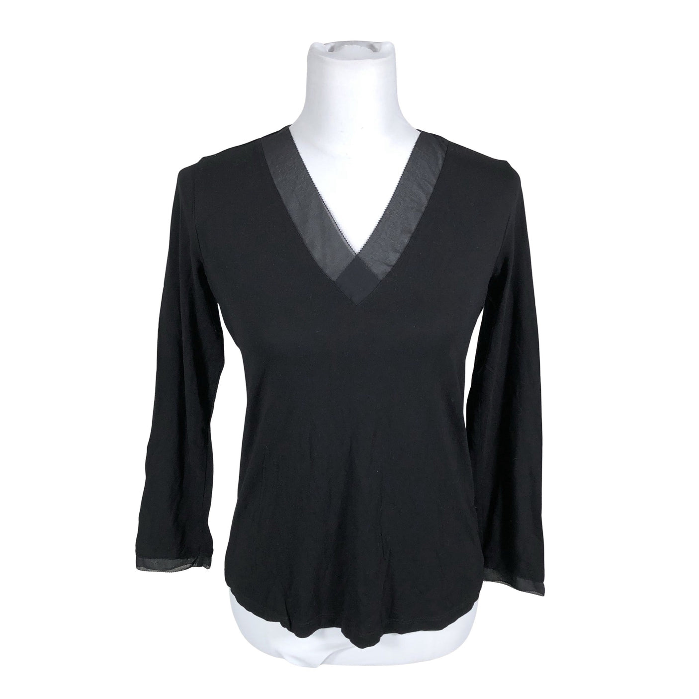 Unisex Esprit - Tricot shirt, size 38 - Black (1)