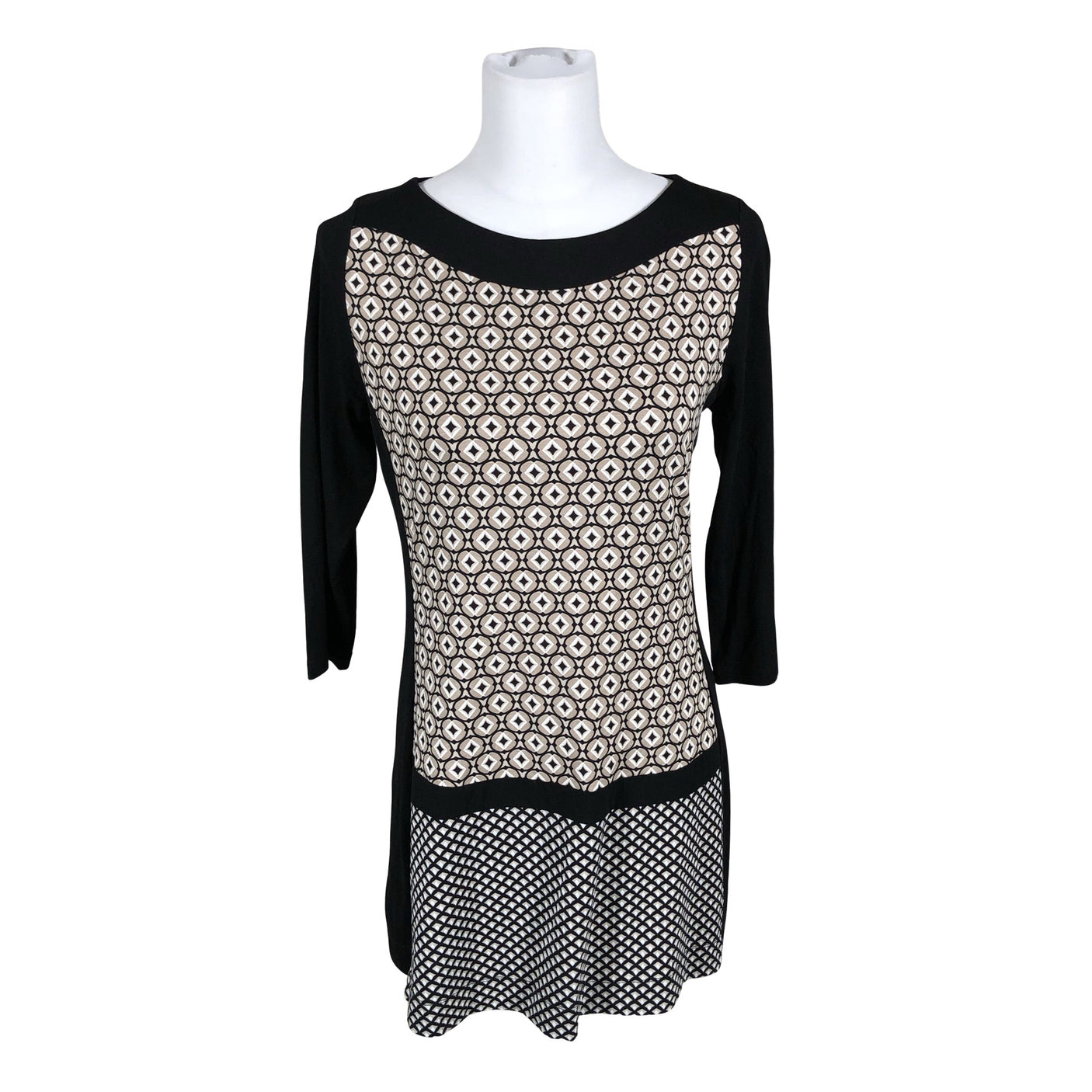 Unisex Betty Barclay - Tricot tunic, size 40 - Black (1)