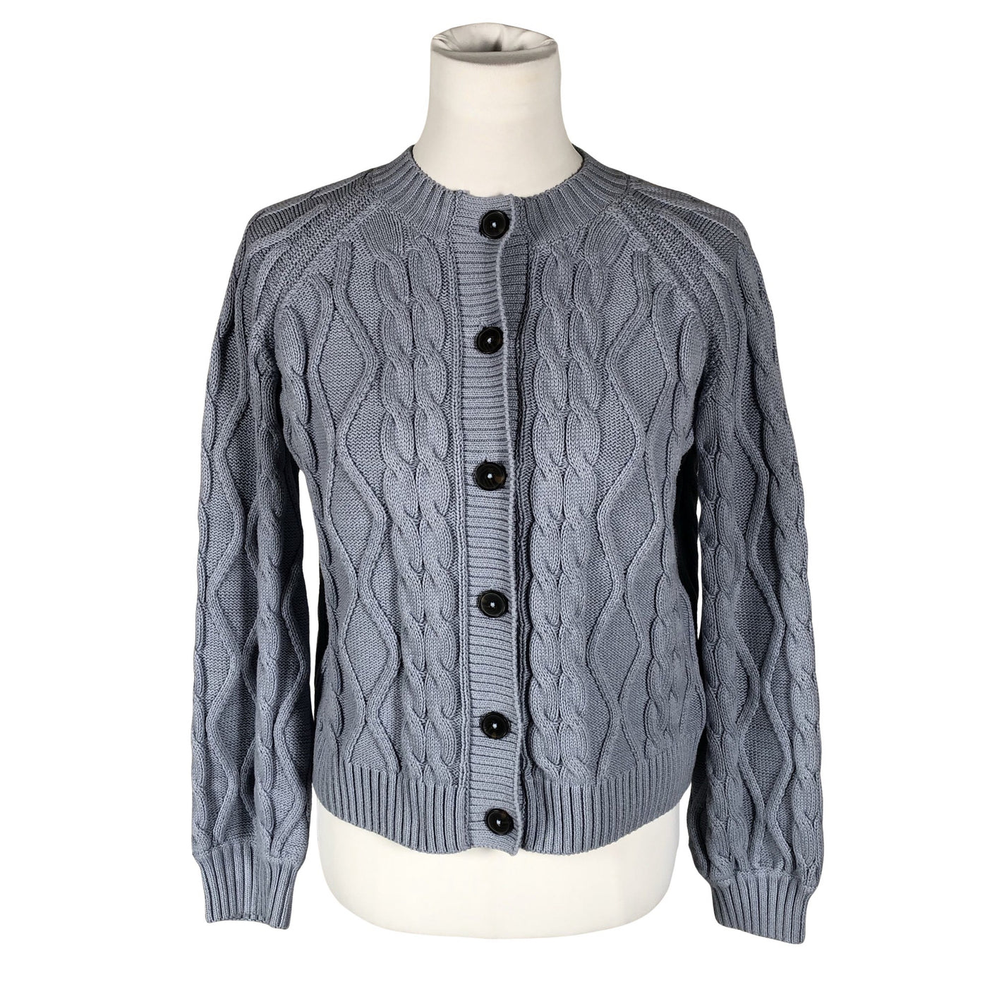 Unisex Your Face - Cardigan, size 34 - Light blue (1)